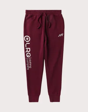 Lrg Creative Era Burgundy Jogger