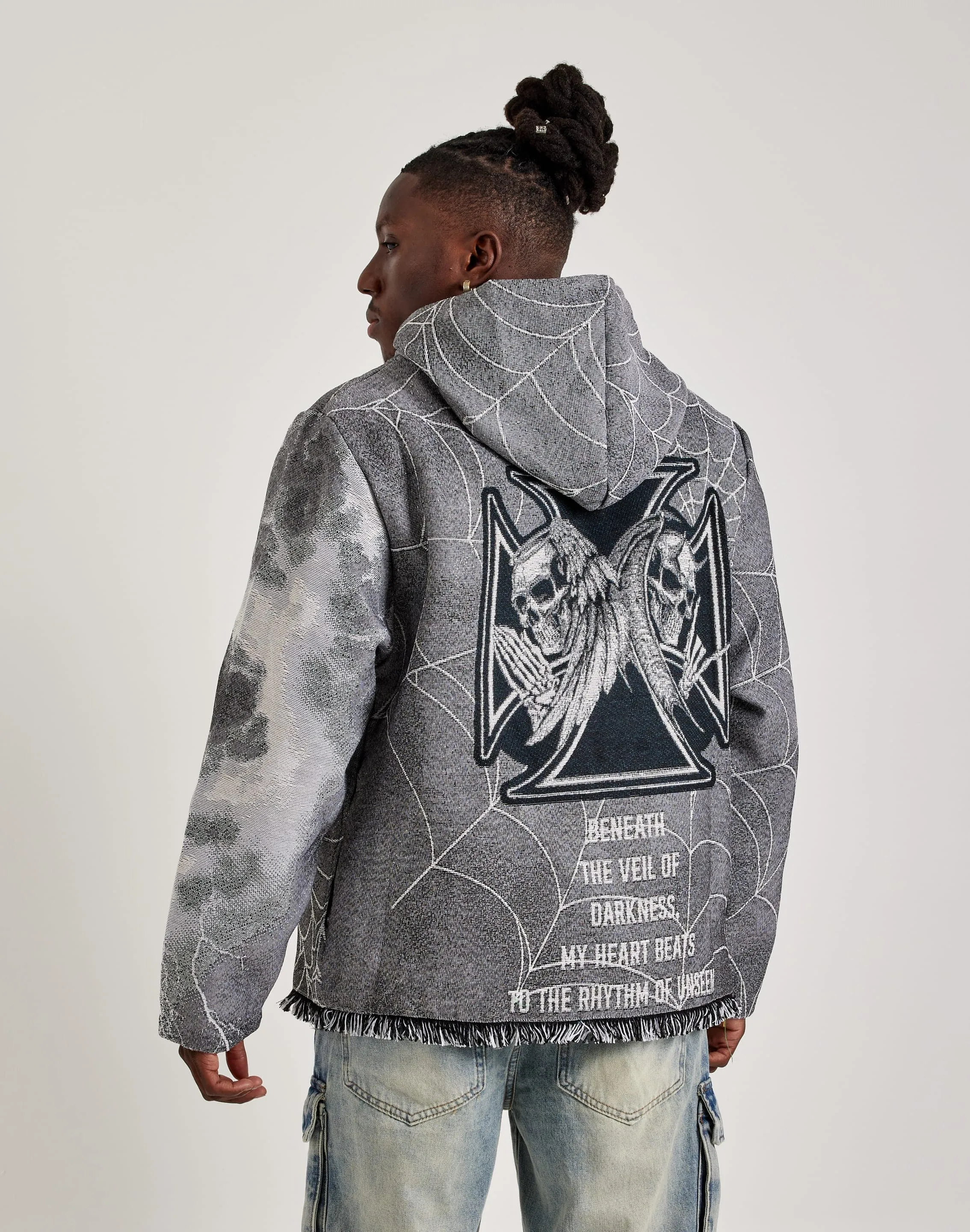 Majestik Keep It Moving Tapestry Hoodie