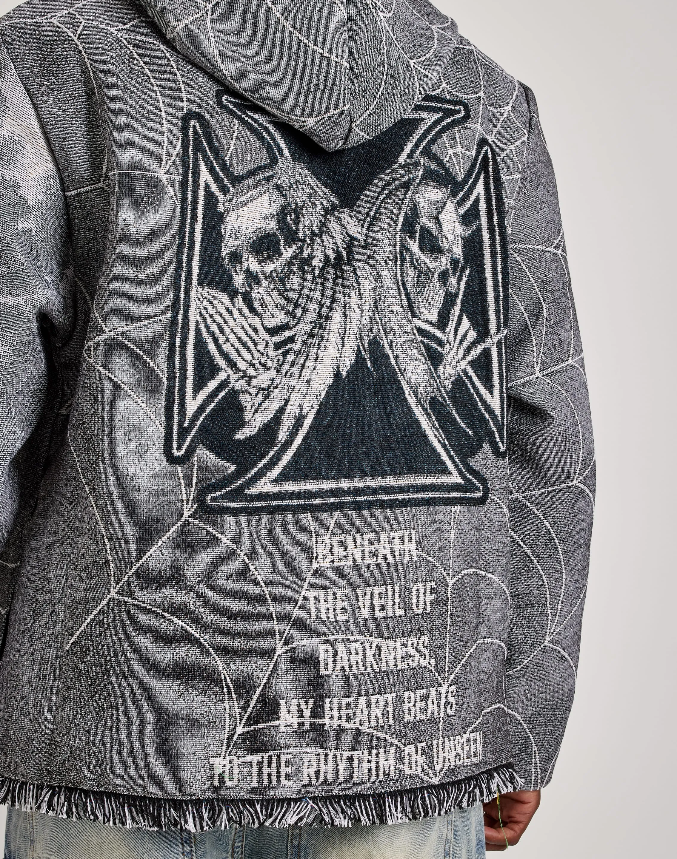 Majestik Keep It Moving Tapestry Hoodie