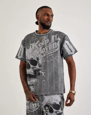 Majestik Keep It Moving Tapestry Tee