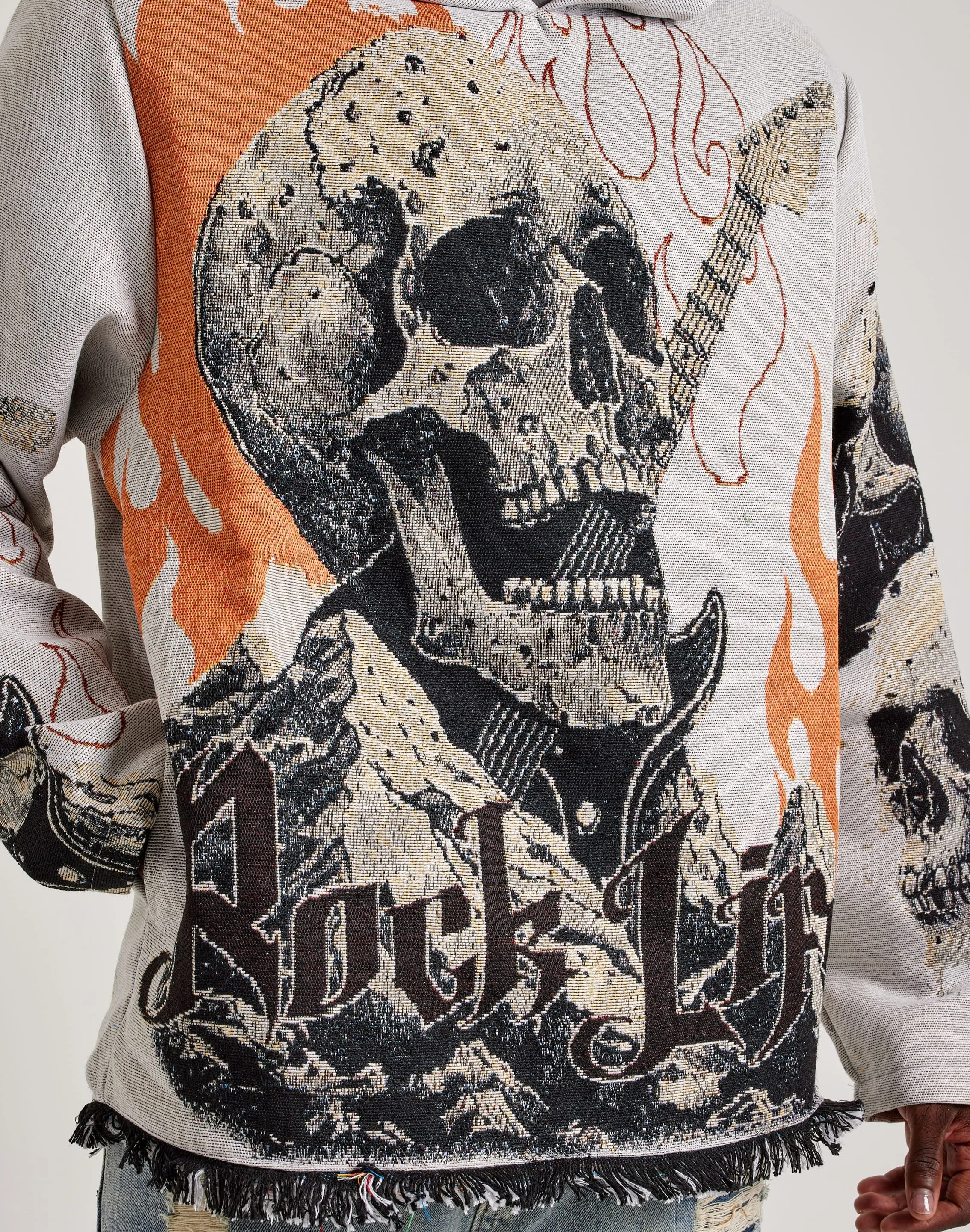 Majestik Rock Life Tapestry Hoodie