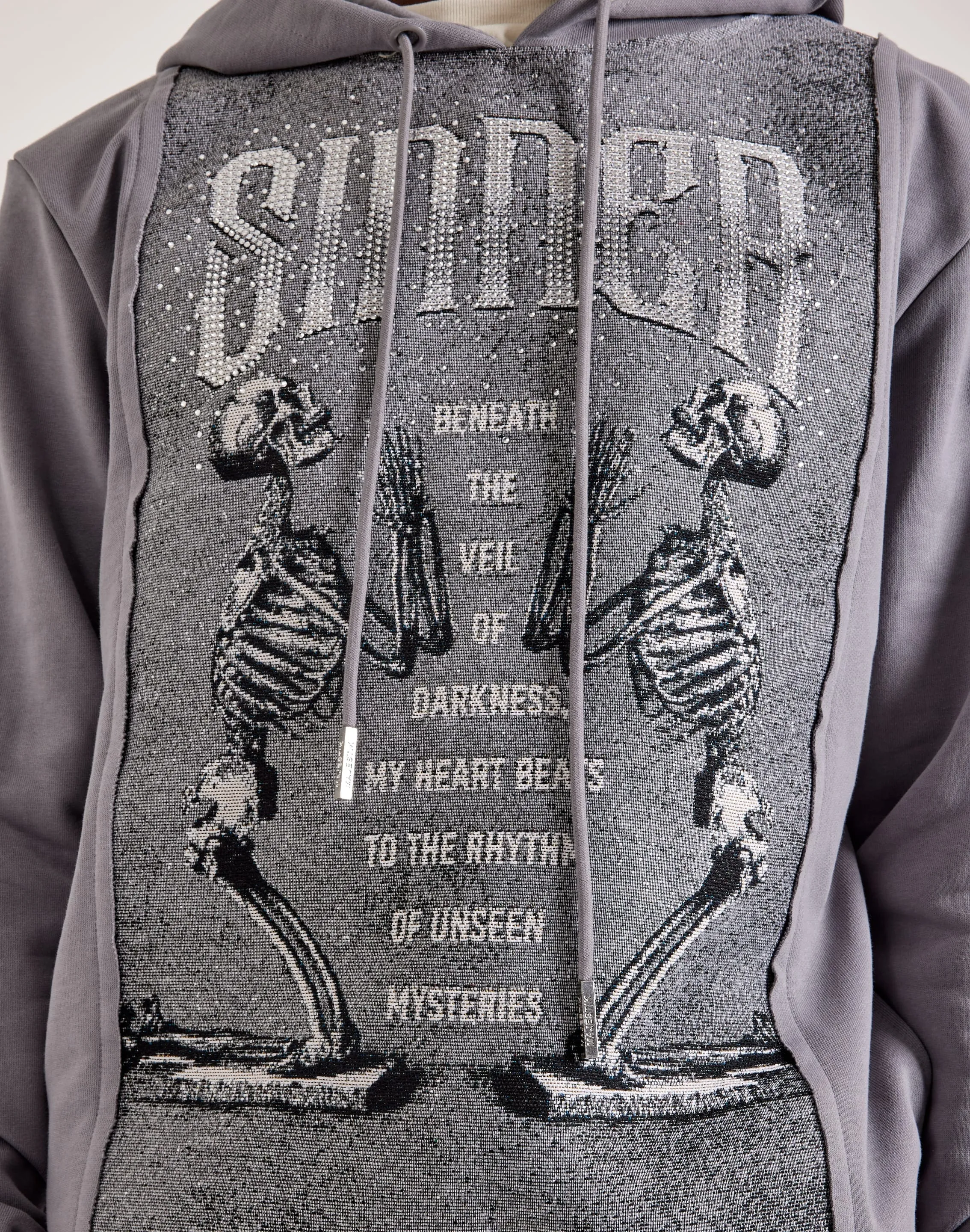 Majestik Sinner Tapestry Mix Hoodie