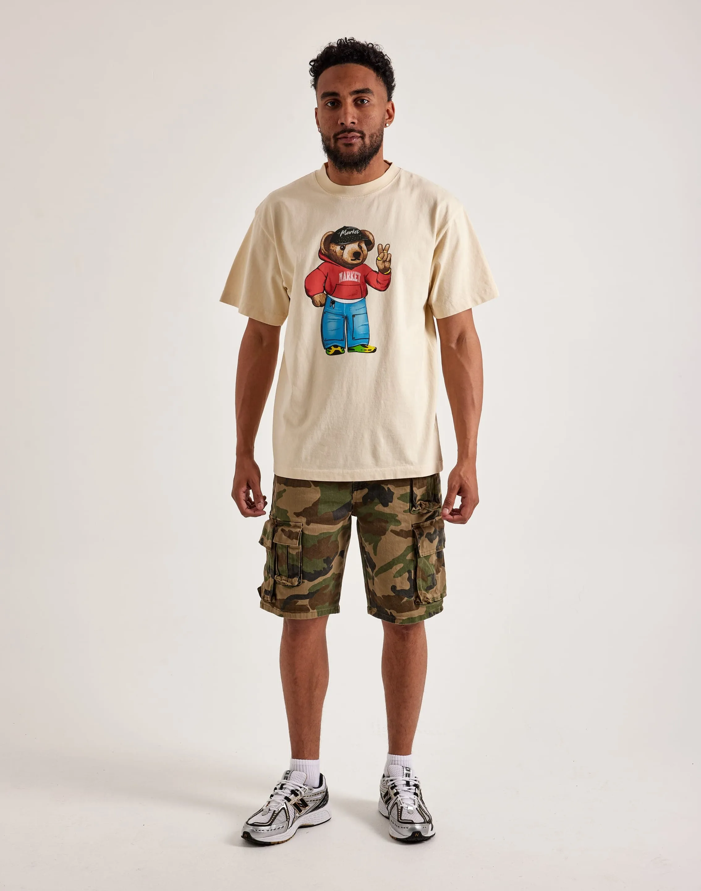 Market Fit Check Bear Tee