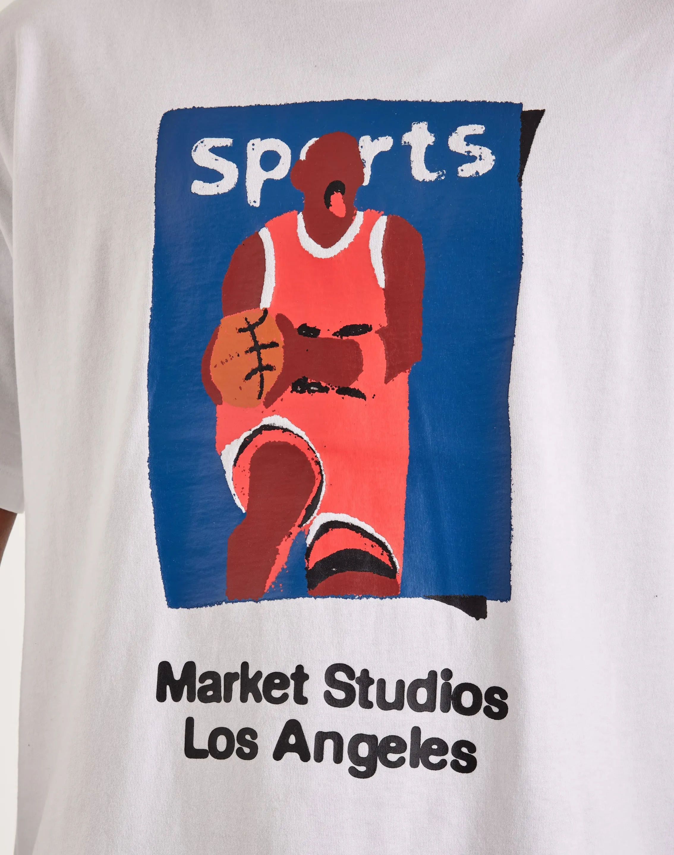 Market Illustrated Basketball Tee