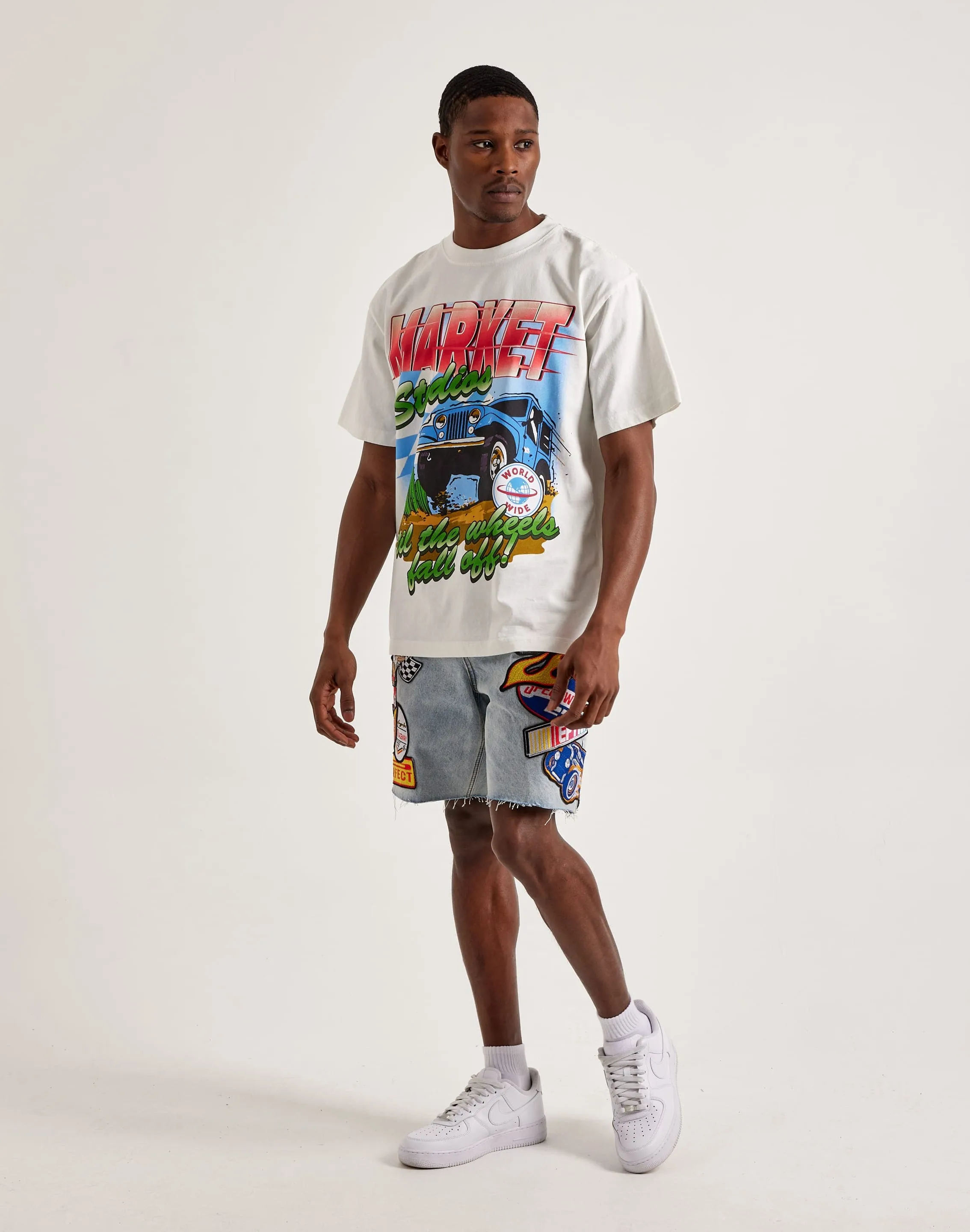 Market Wheels Off Tee