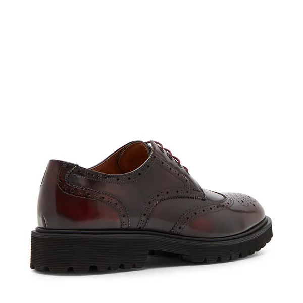 MAYOR-N BURGUNDY LEATHER