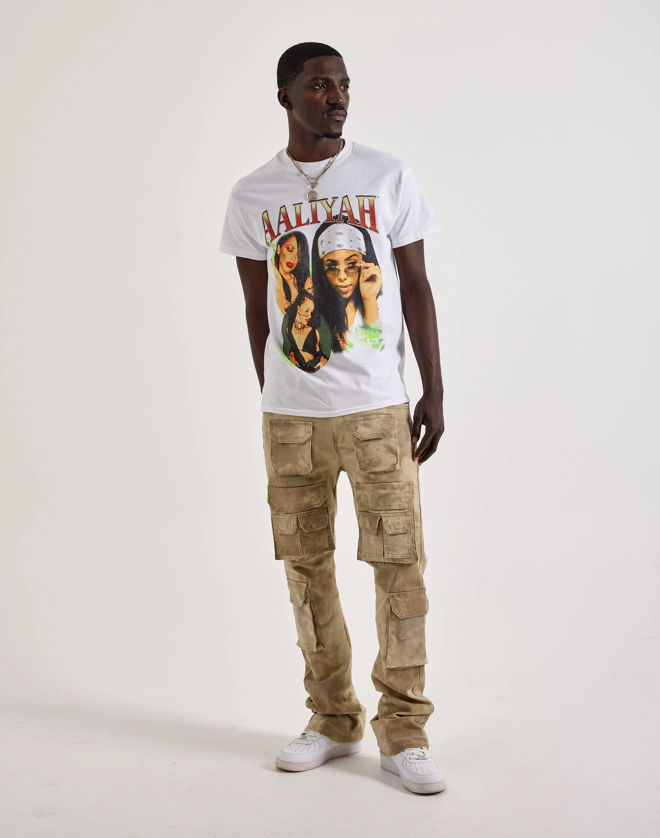 Merch Traffic Aaliyah Collage Tee