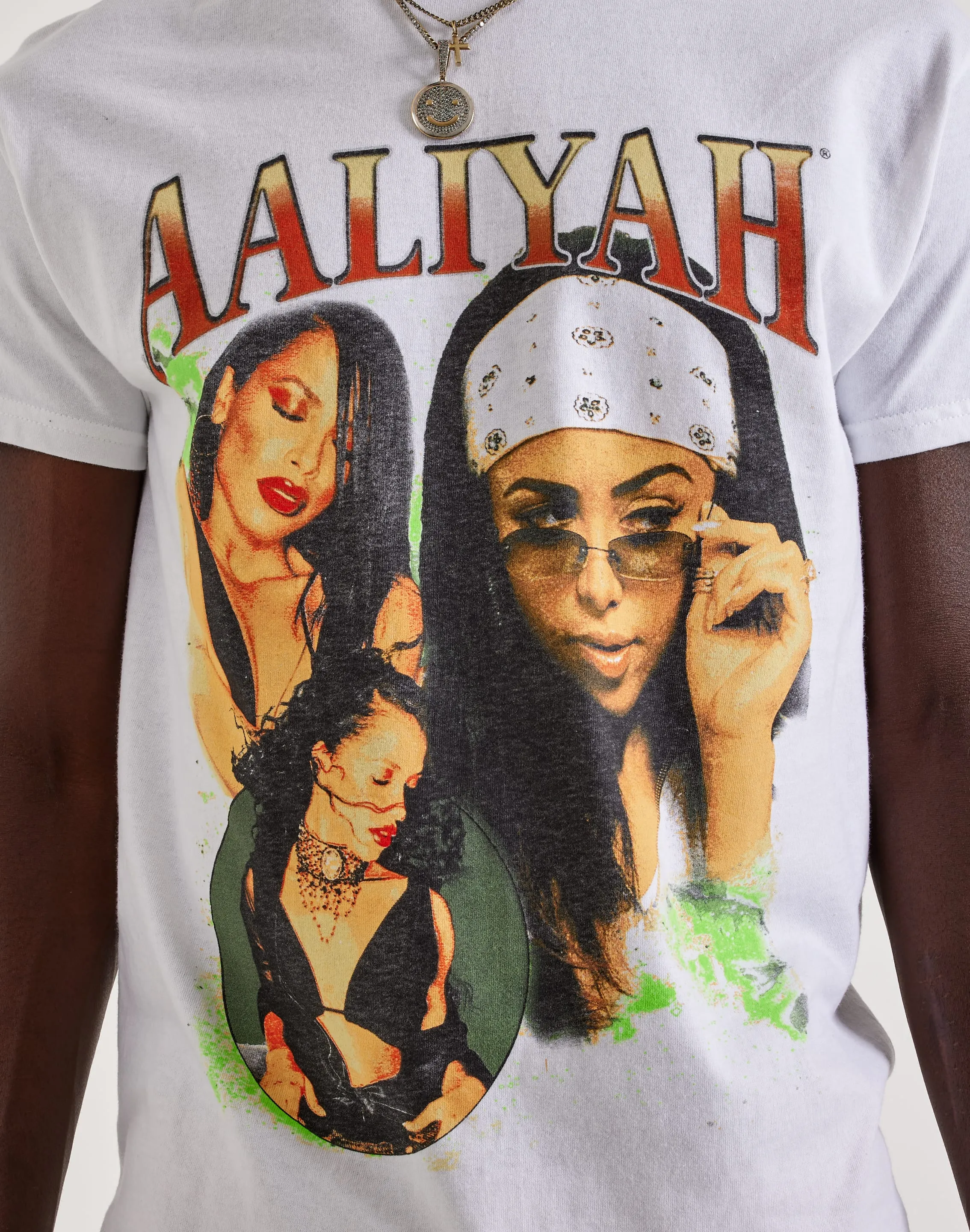 Merch Traffic Aaliyah Collage Tee