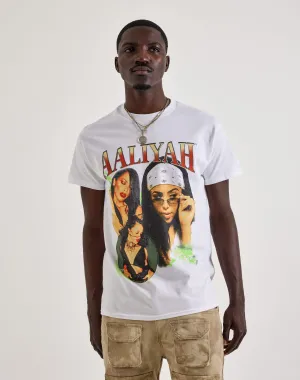 Merch Traffic Aaliyah Collage Tee