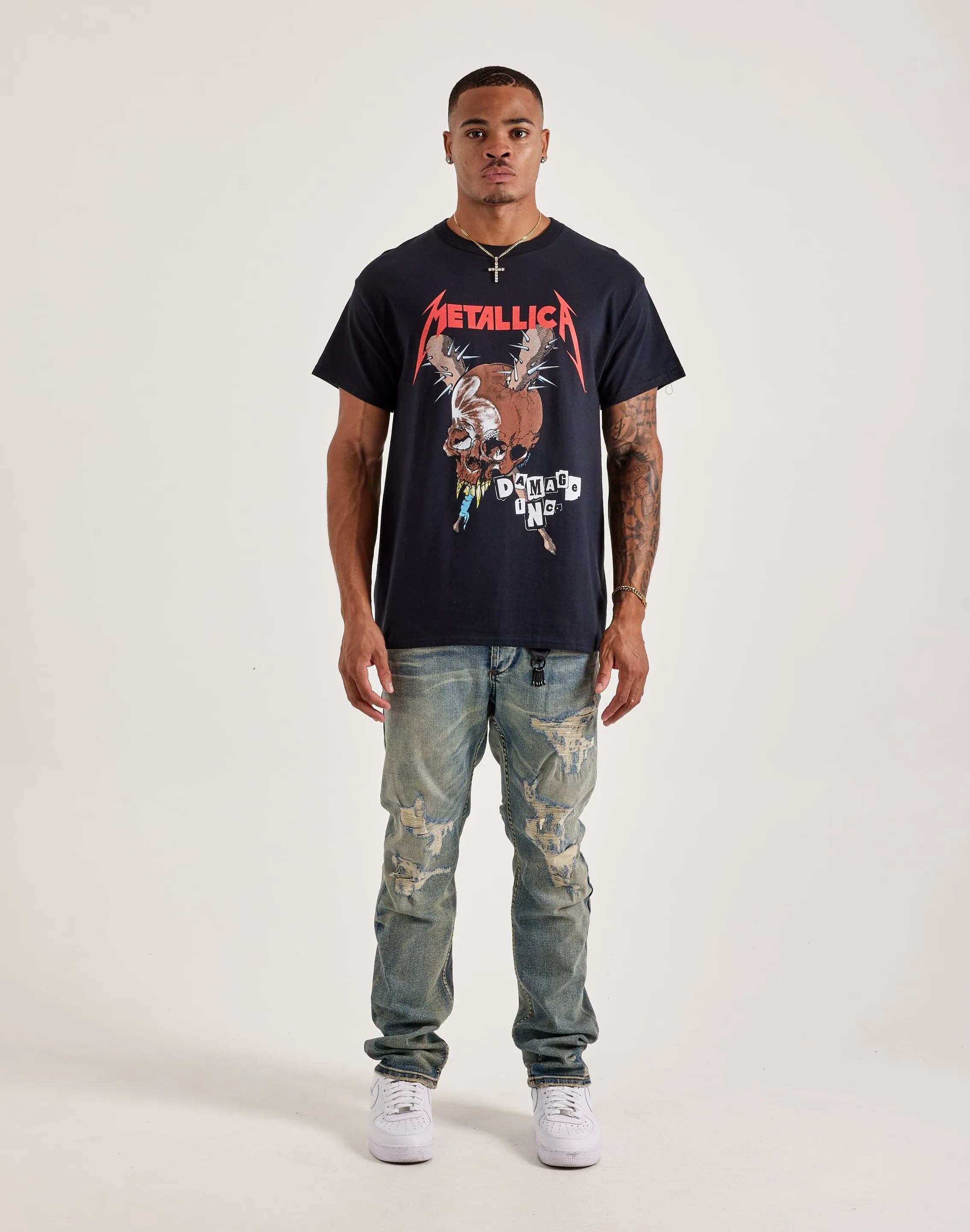 Merch Traffic Metallica Damage Inc. Tour Tee