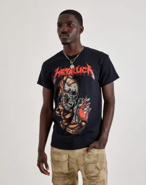 Merch Traffic Metallica Skeleton Tee