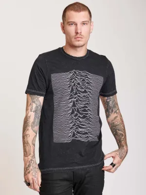 Mineral Wash Unknown Pleasures T-shirt