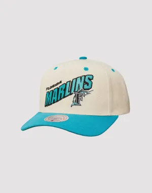Mitchell & Ness Miami Marlins MLB Retro Type Snapback
