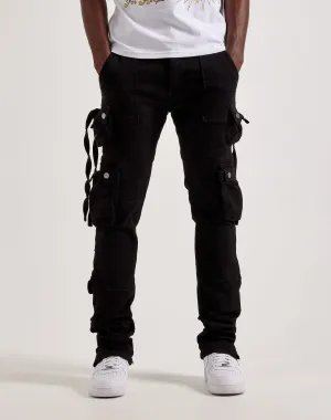 MNML Cargo Straight Denim Jeans