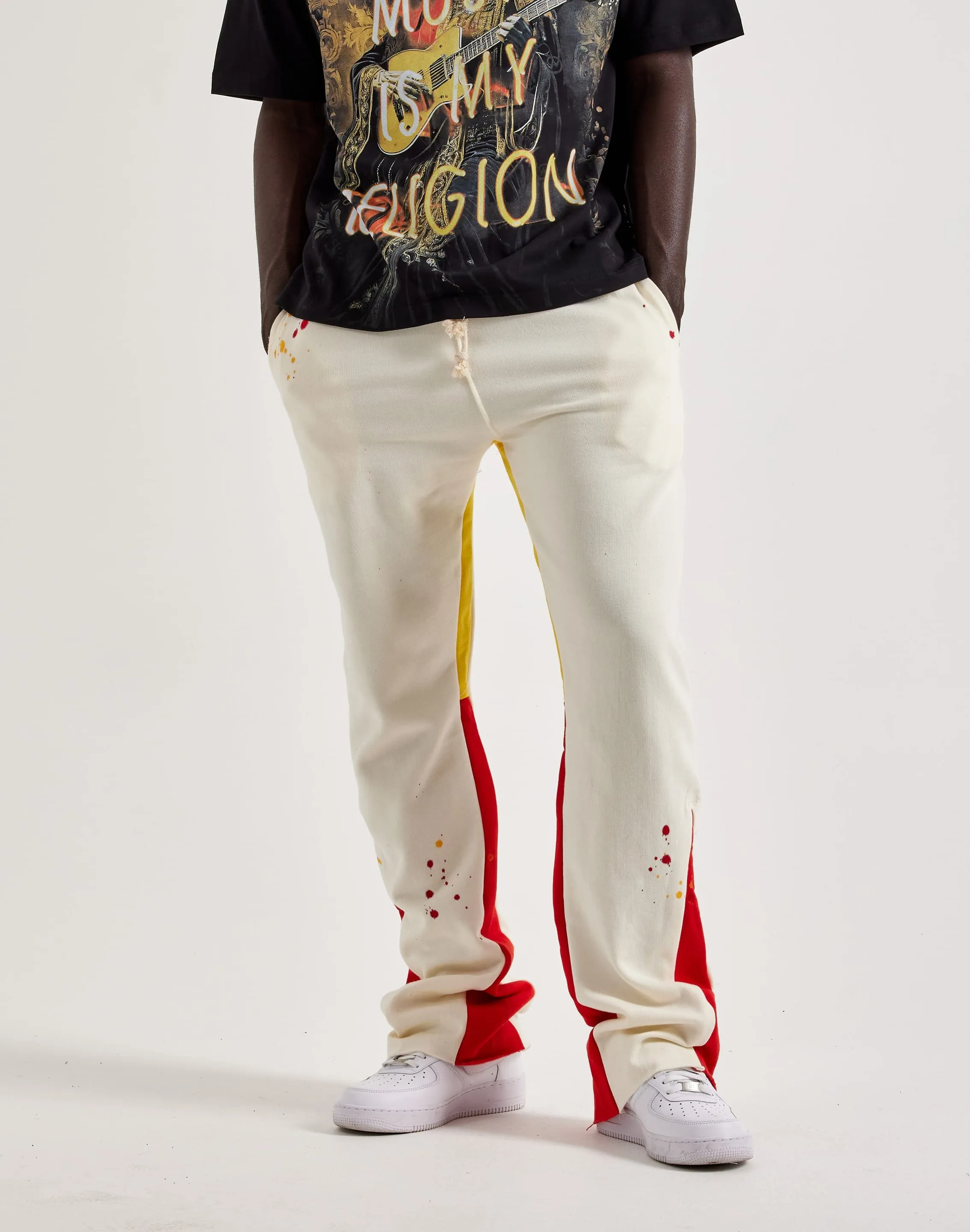 MNML Contrast Bootcut Sweatpants