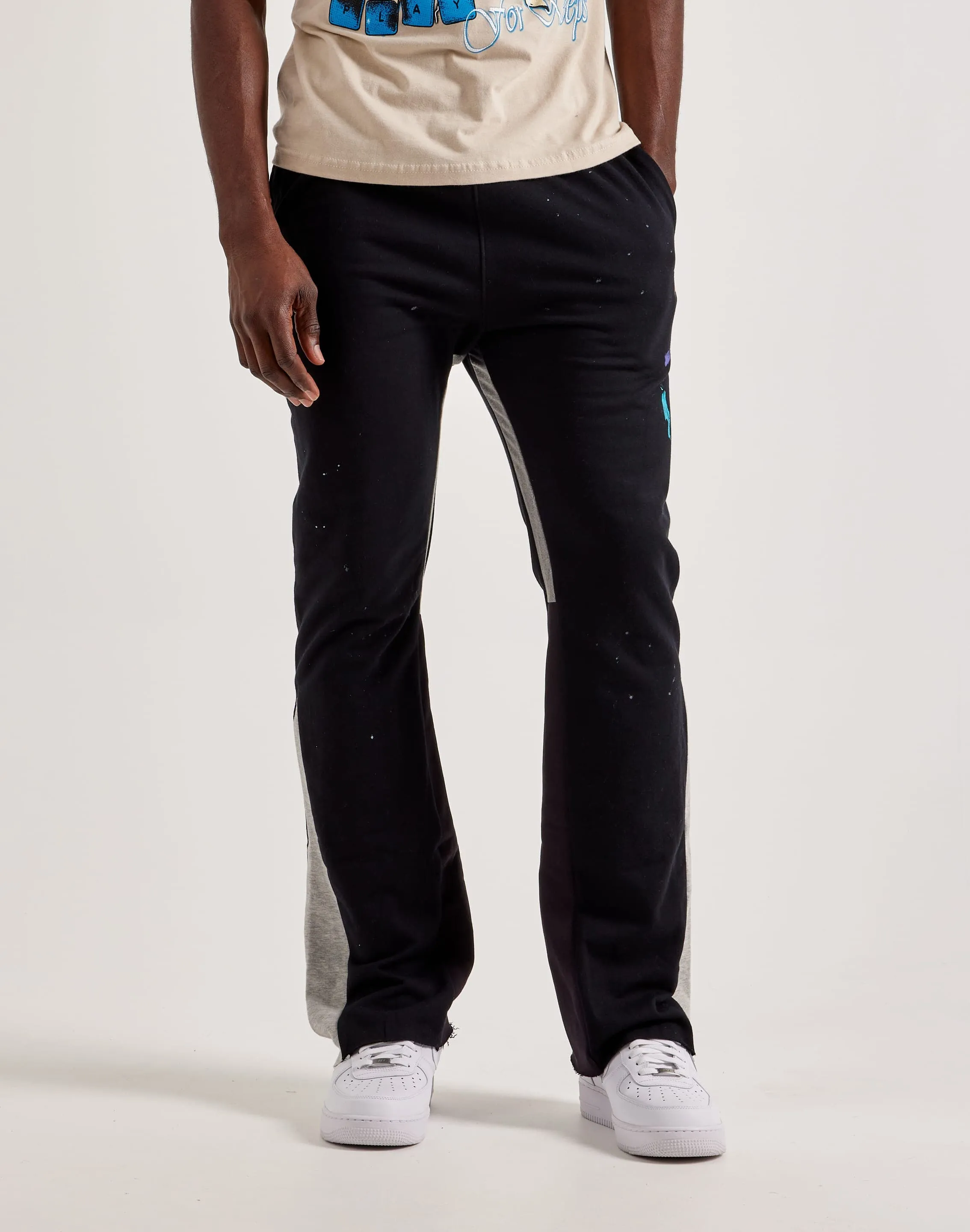 MNML Contrast Bootcut Sweatpants
