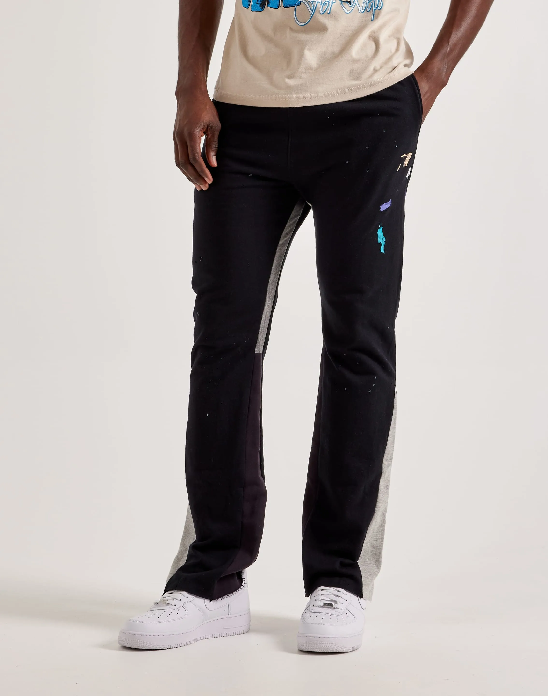 MNML Contrast Bootcut Sweatpants