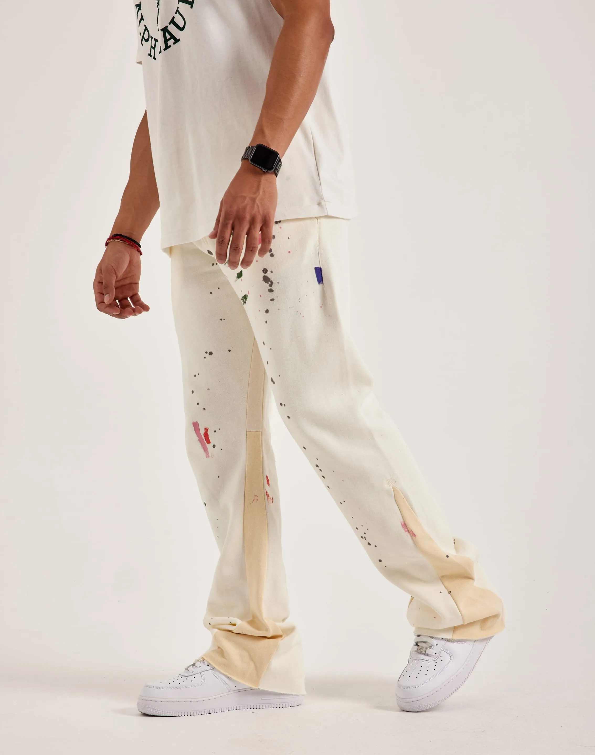 MNML Contrast Bootcut Sweatpants