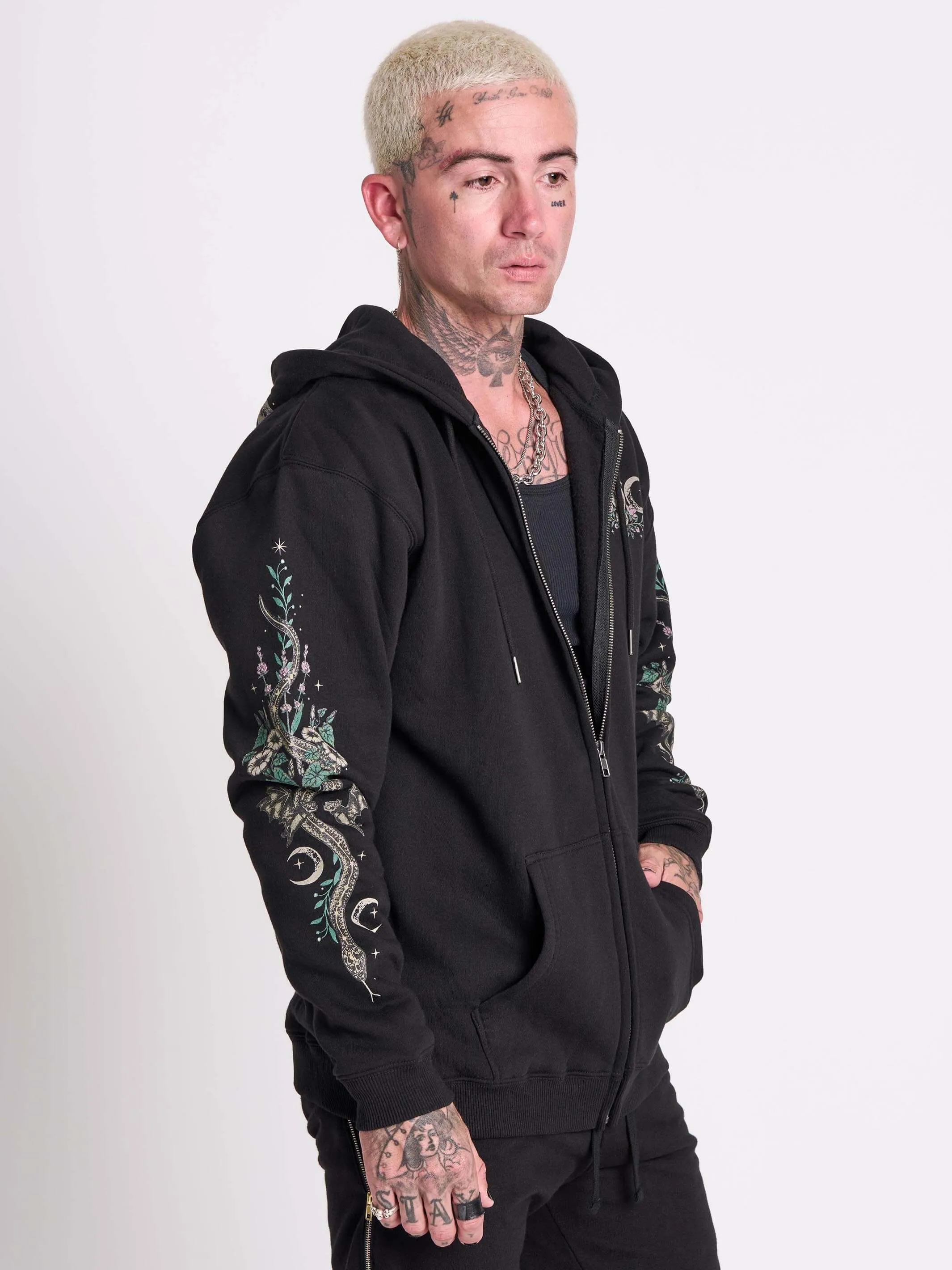 Moon Phase Garden Hoodie