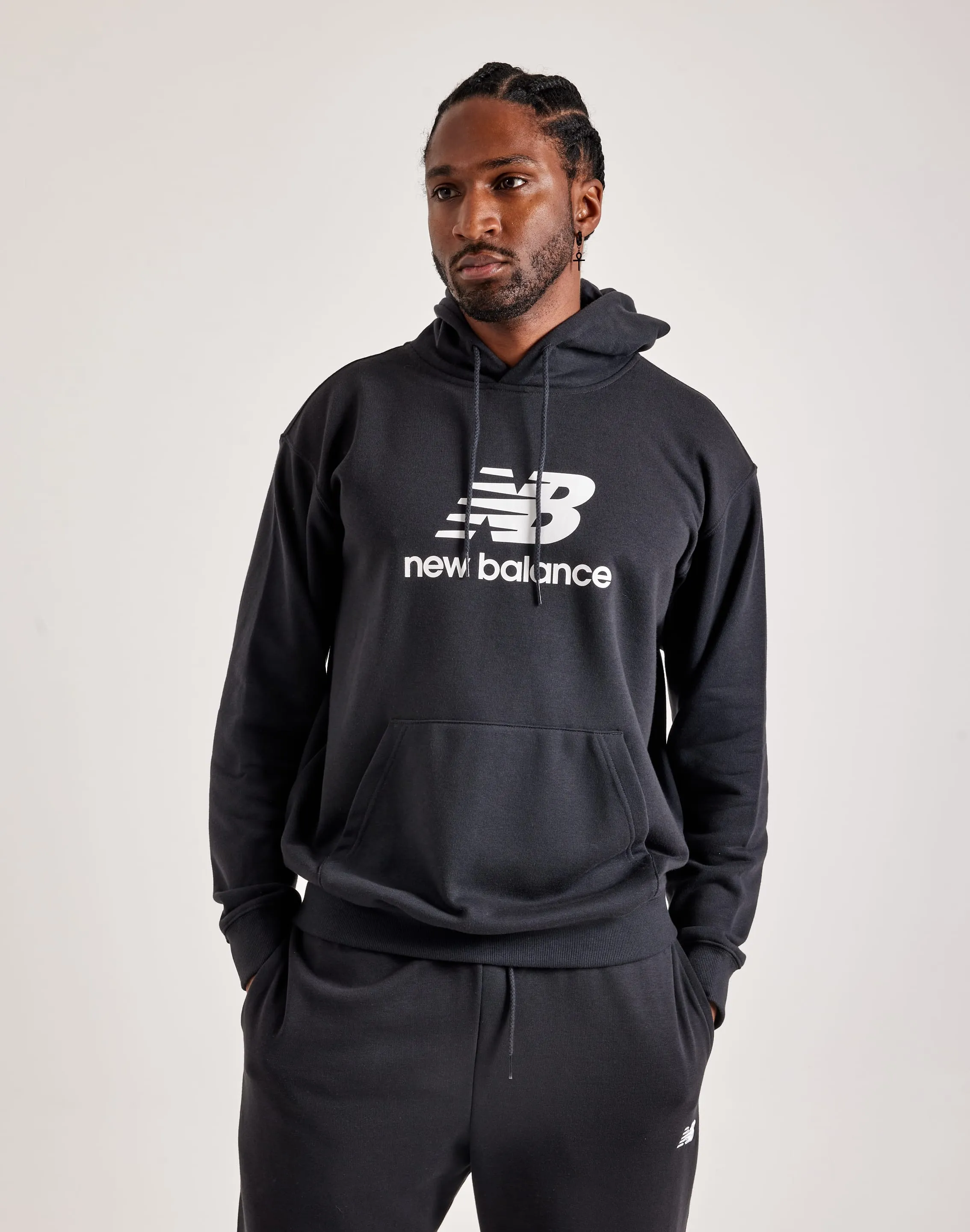 New Balance Sport Essentials French Terry Logo Hoodie