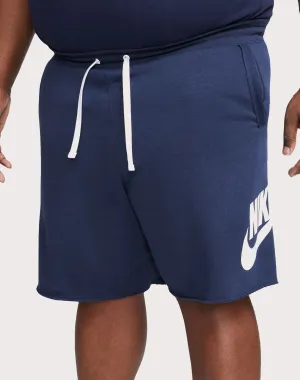Nike Club Alumni French Terry Navy Shorts