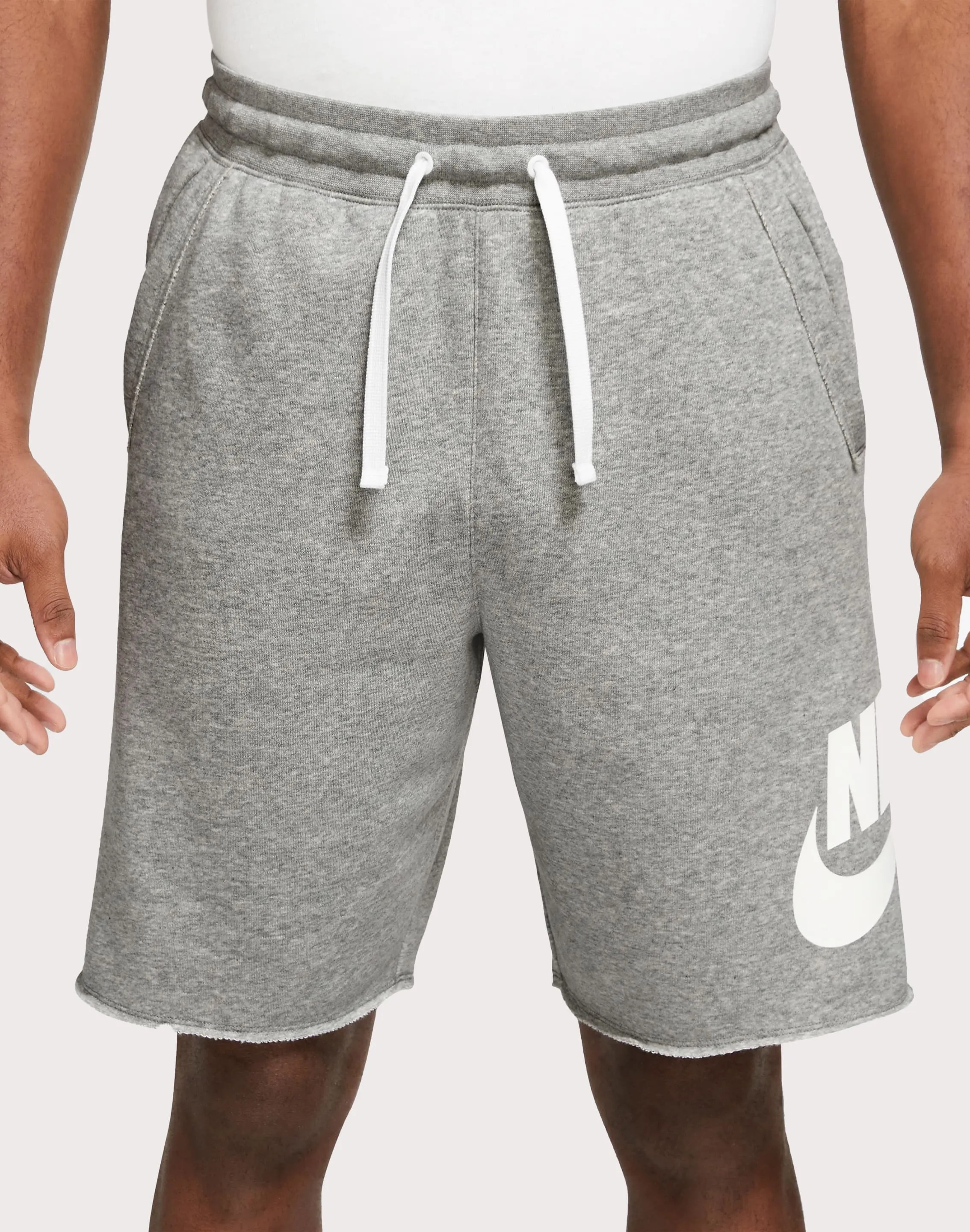 Nike Club Alumni French Terry Shorts-Grey