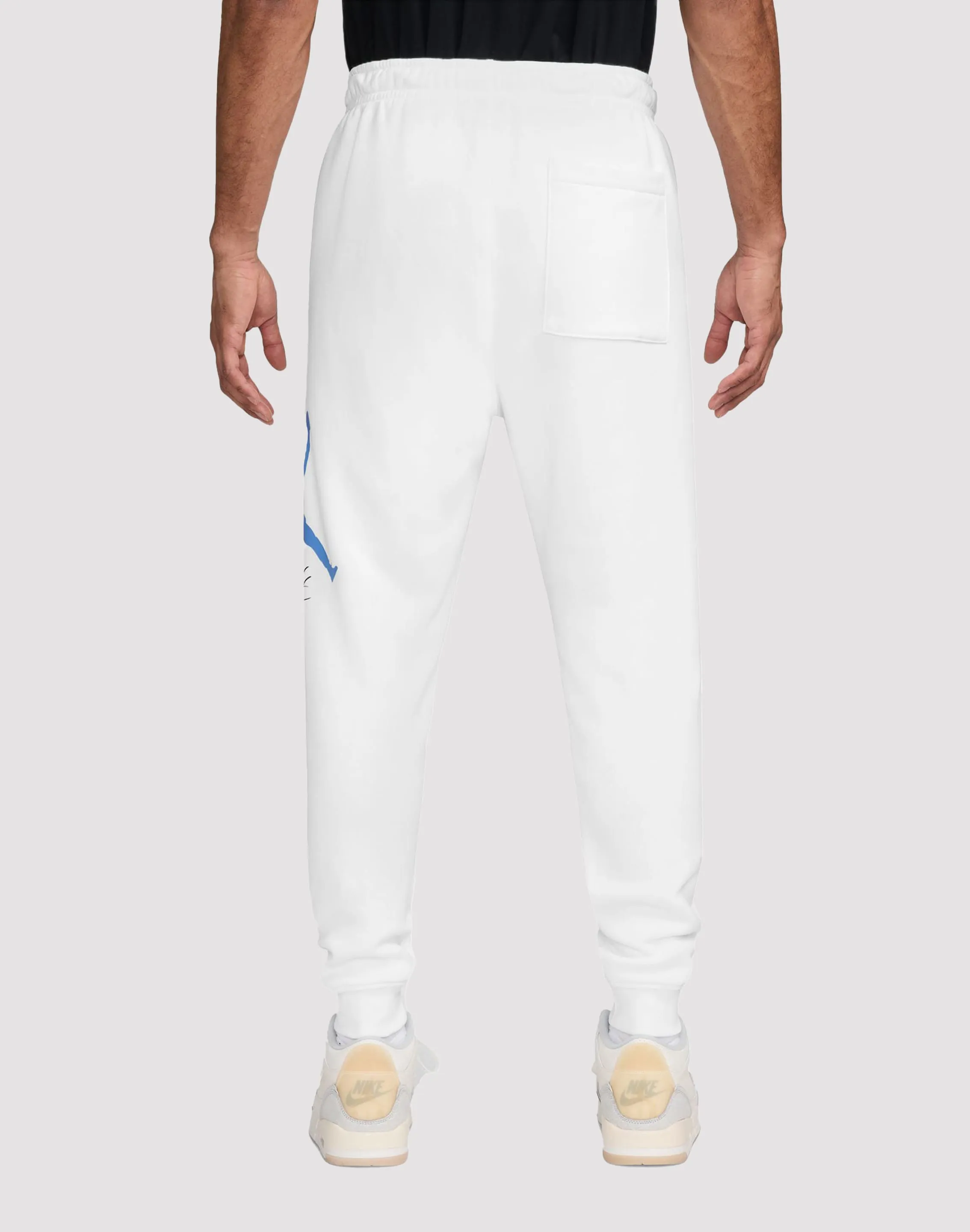 Nike Essentials Fleece Baseline White Pants