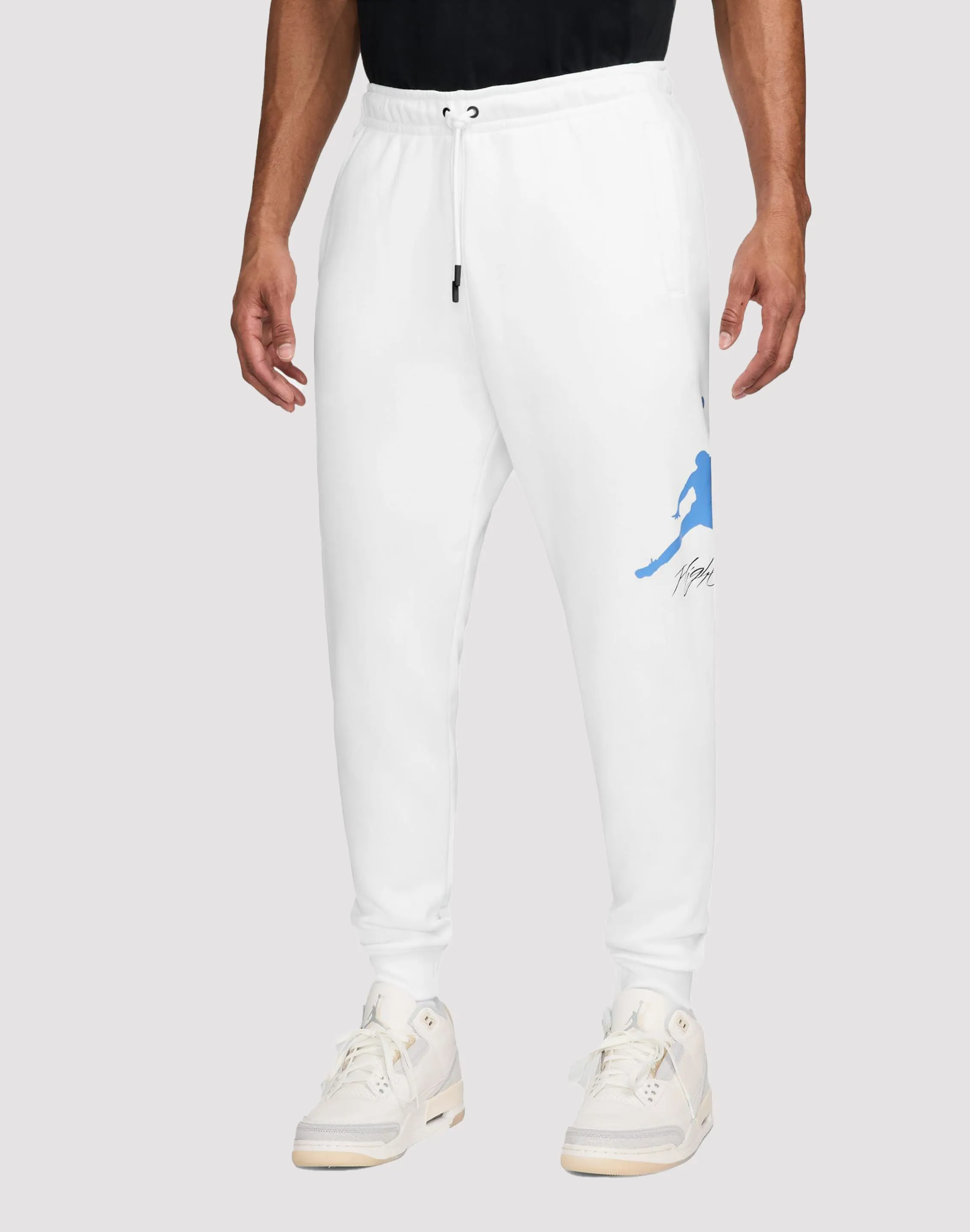 Nike Essentials Fleece Baseline White Pants