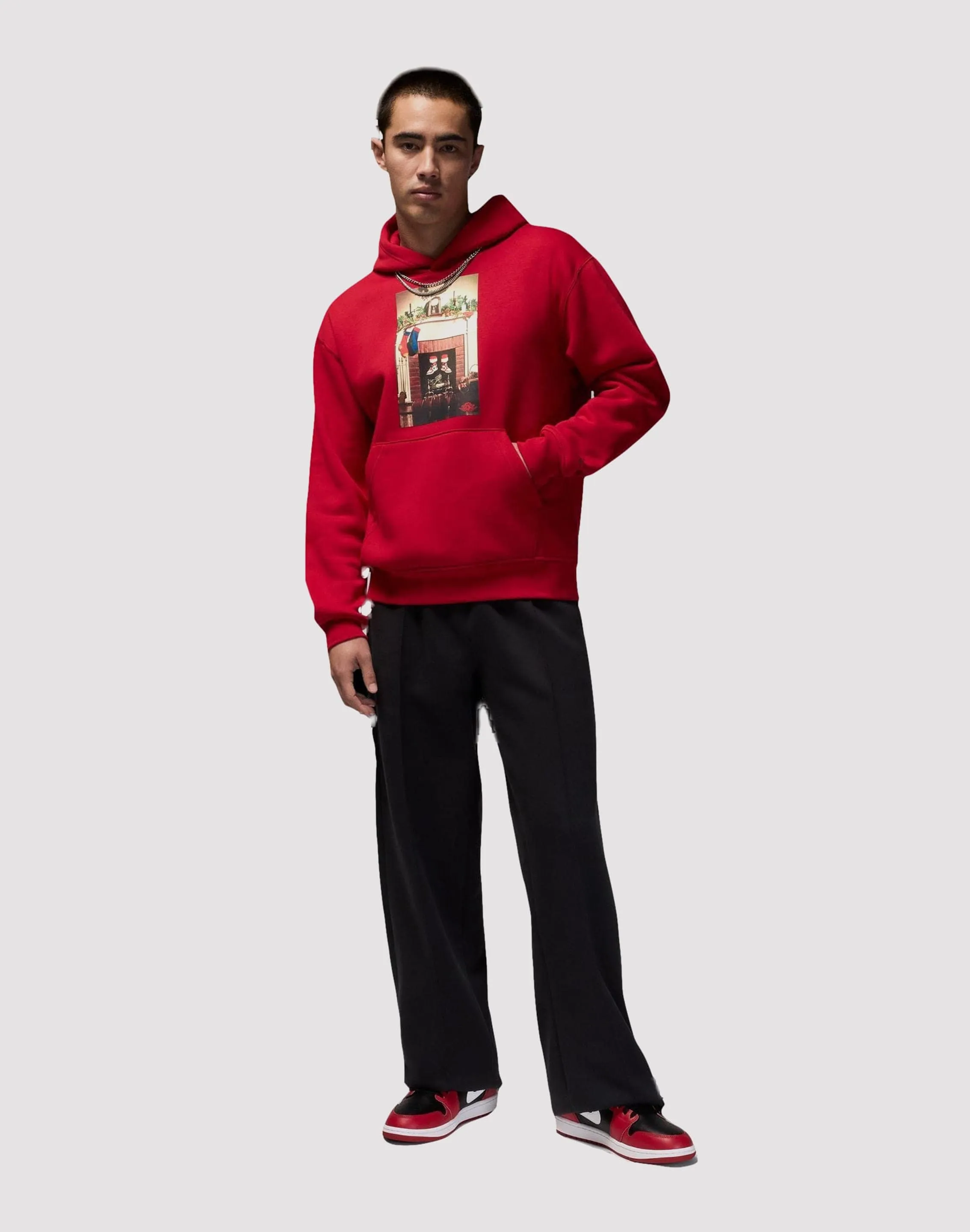 Nike Jumpman Chimney Fleece Pullover Hoodie