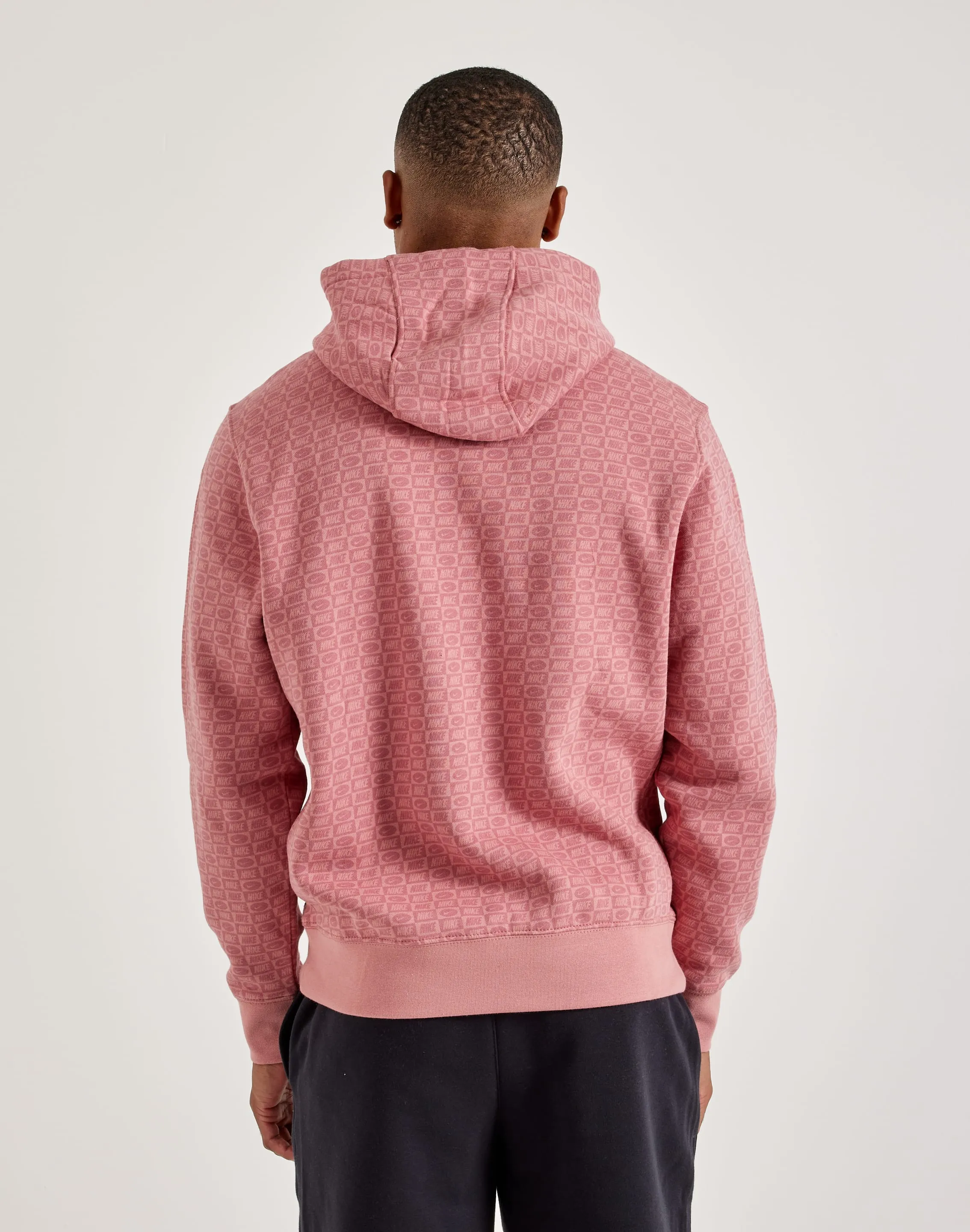 Nike Monogram Club Fleece Pullover Hoodie