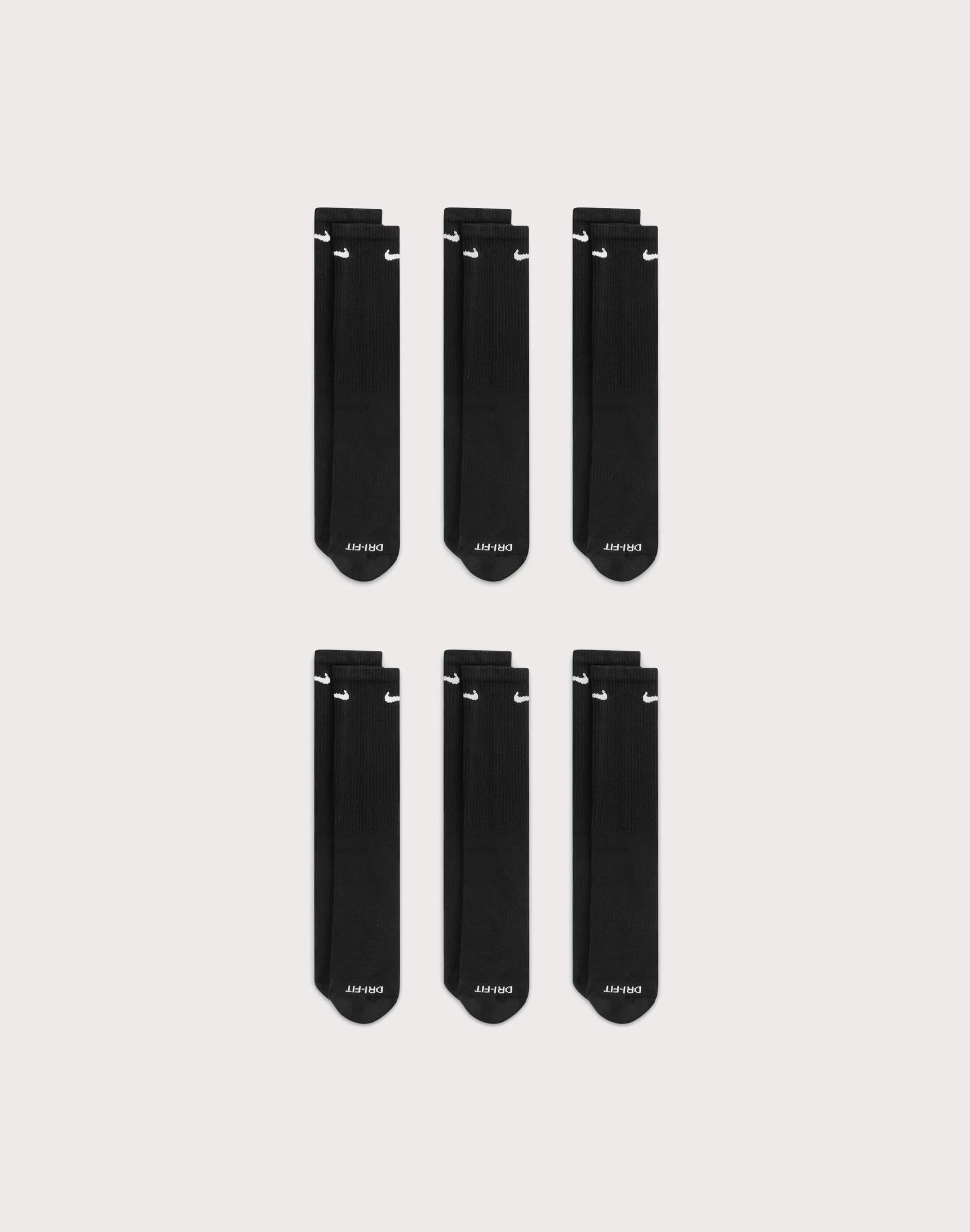 Nike Nike Men's Everyday Plus Cushion Crew Training Socks - 6 Pairs