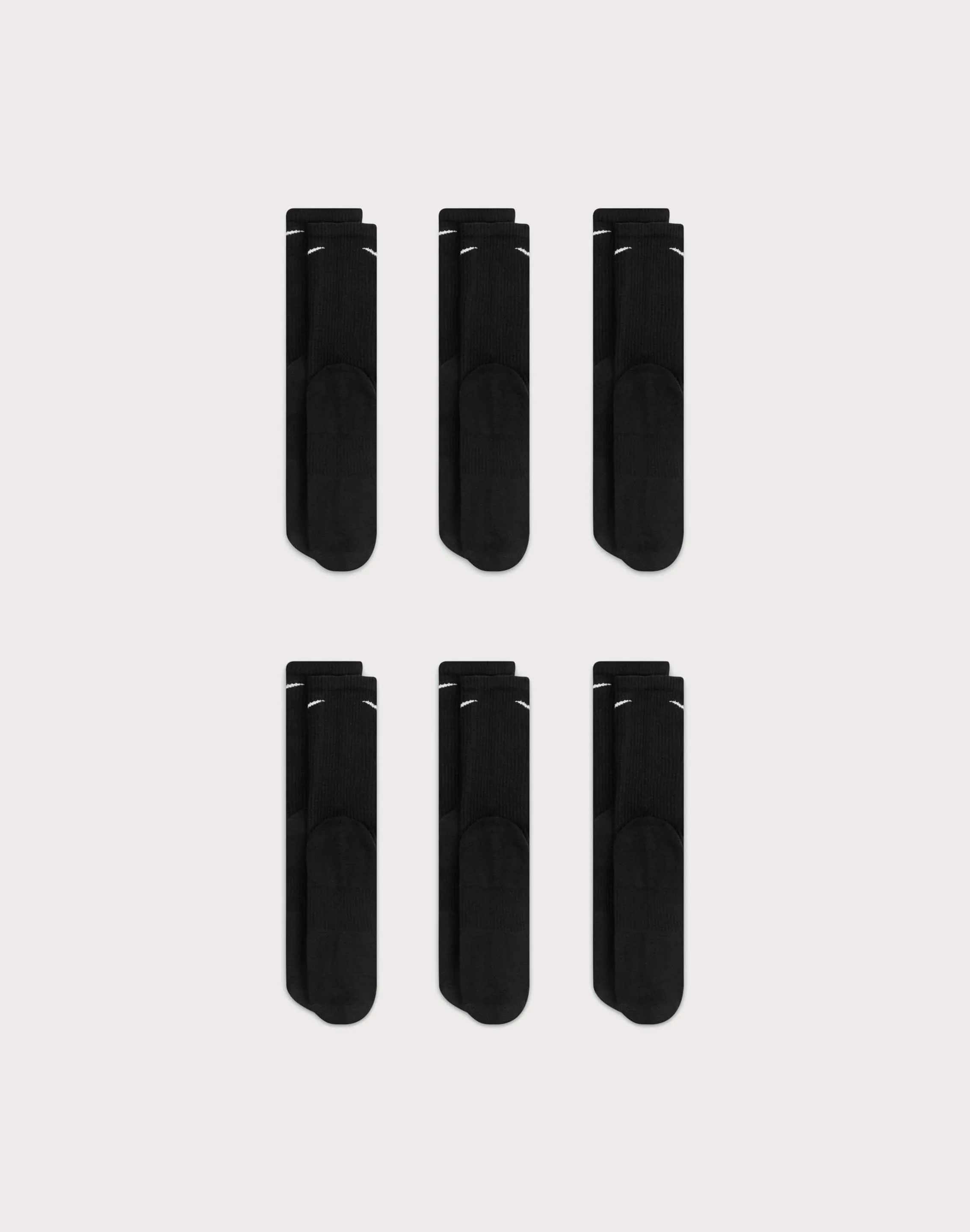 Nike Nike Men's Everyday Plus Cushion Crew Training Socks - 6 Pairs