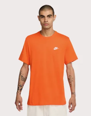 Nike Nike Sportswear Club Men's Orange Tee