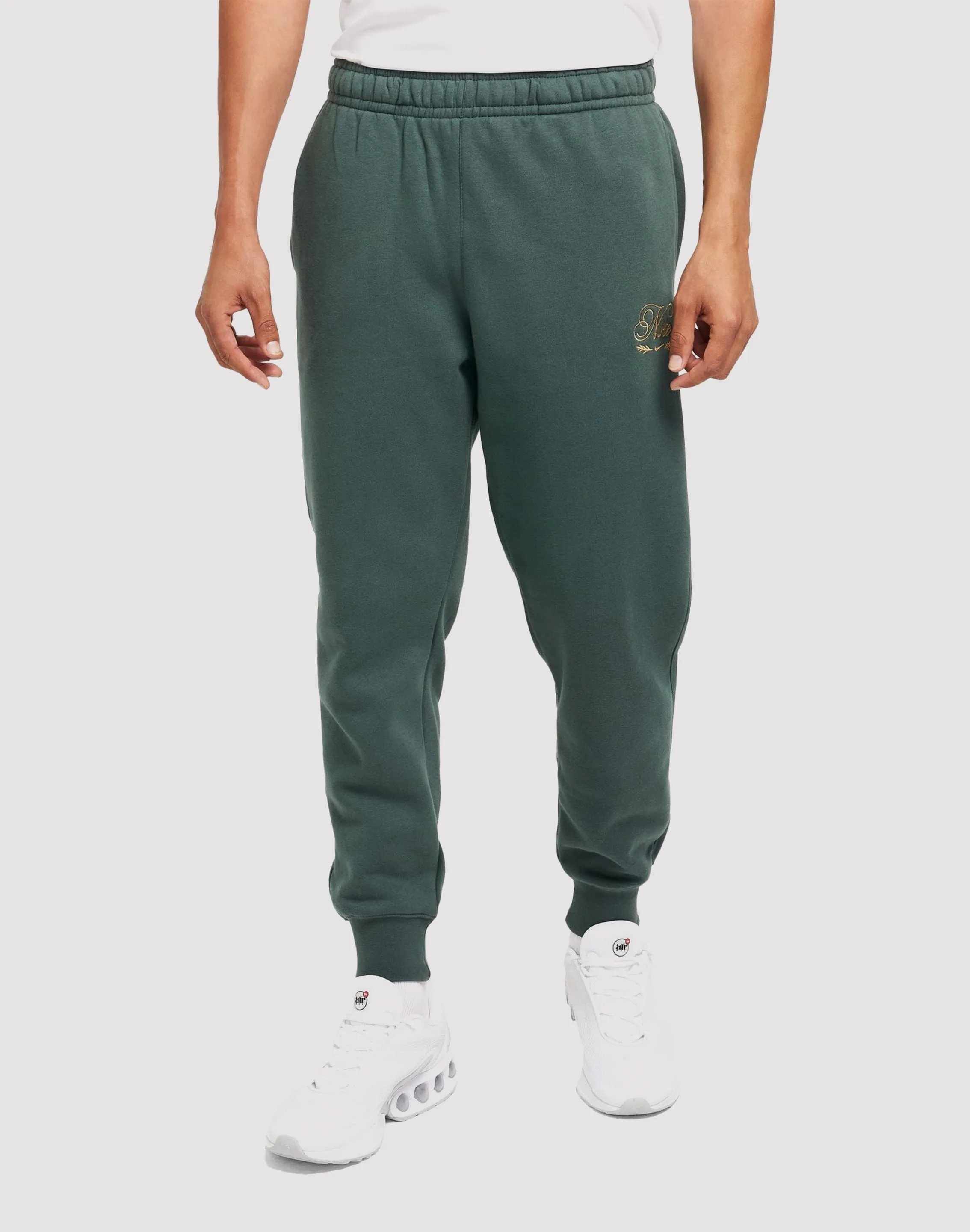 Nike Sportswear Club Fleece Green Joggers