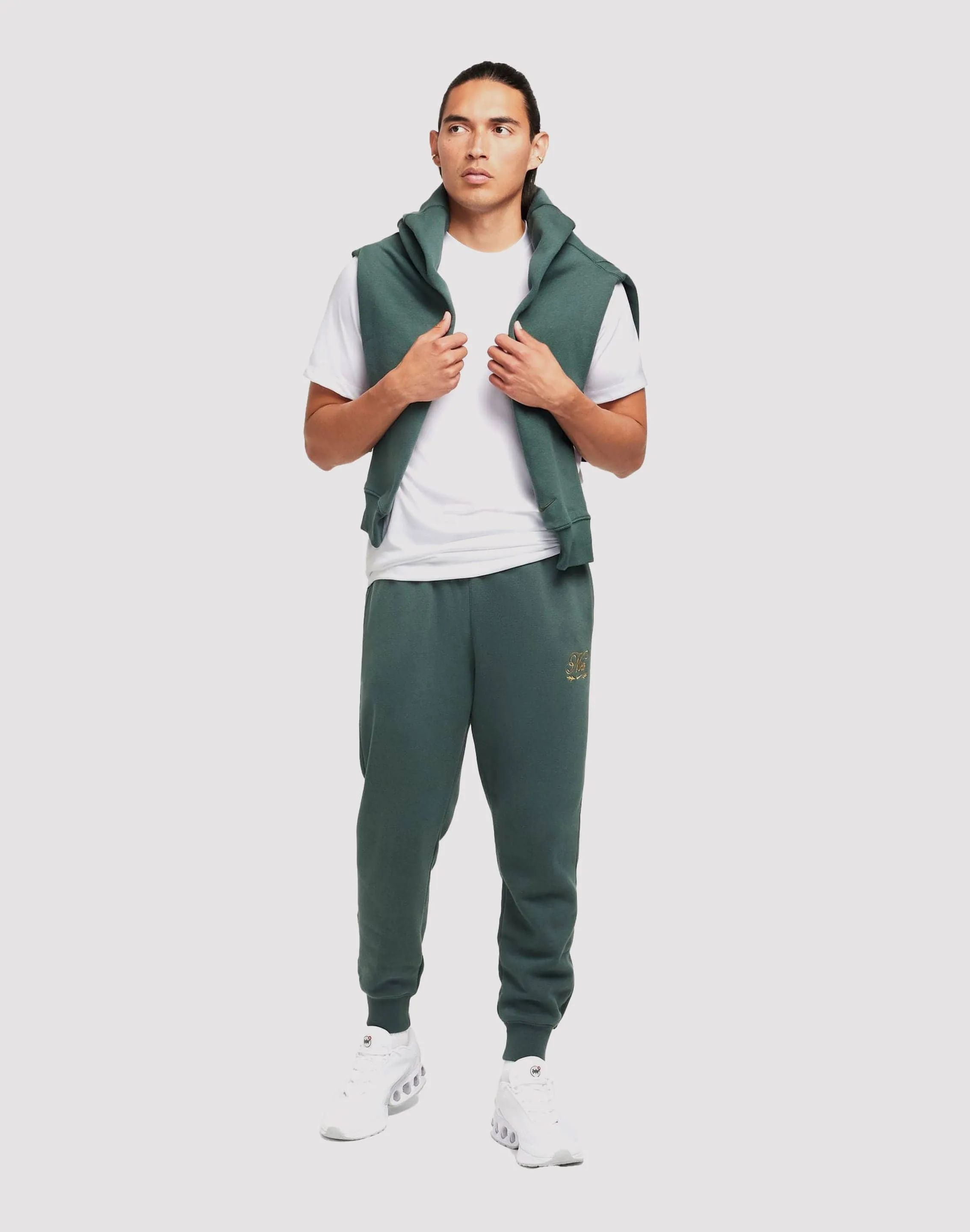 Nike Sportswear Club Fleece Green Joggers