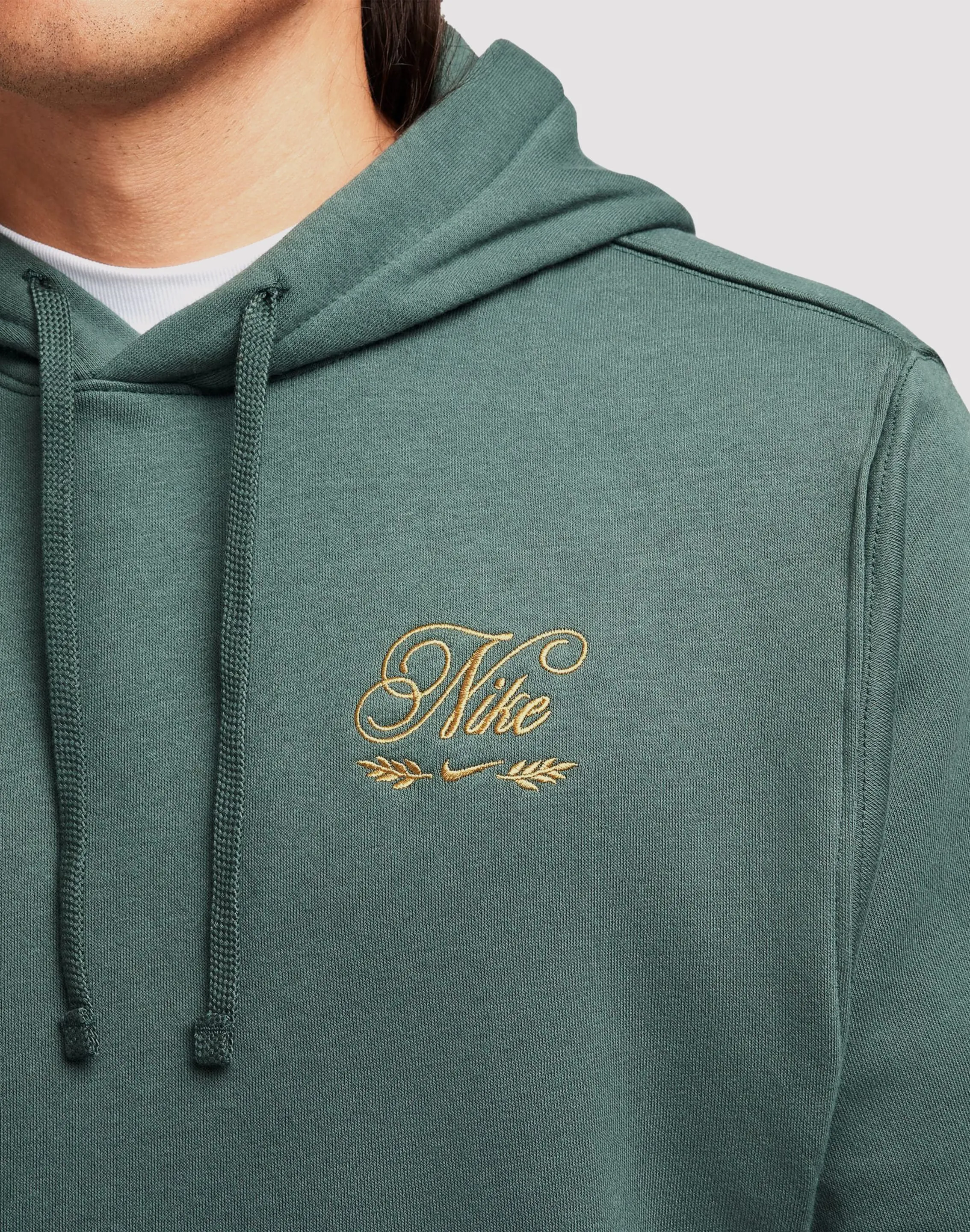 Nike Sportswear Club Fleece Pullover Green Hoodie