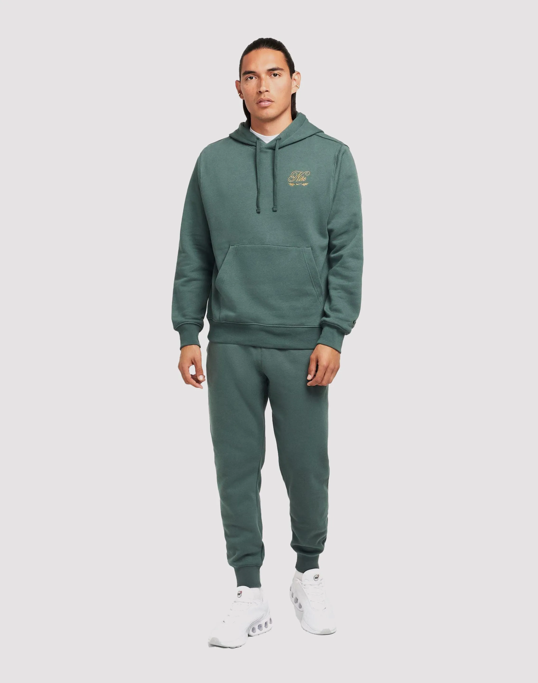 Nike Sportswear Club Fleece Pullover Green Hoodie