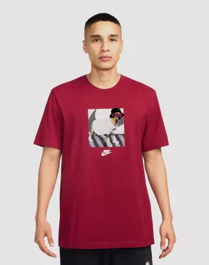 Nike Sportswear Club Red Tee