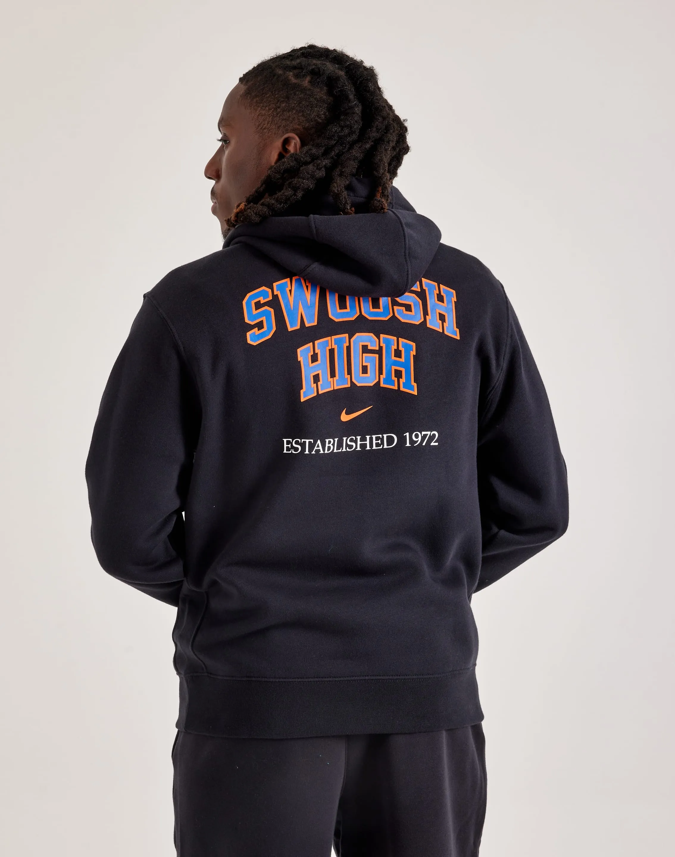 Nike Swoosh High Club Fleece Pullover Hoodie