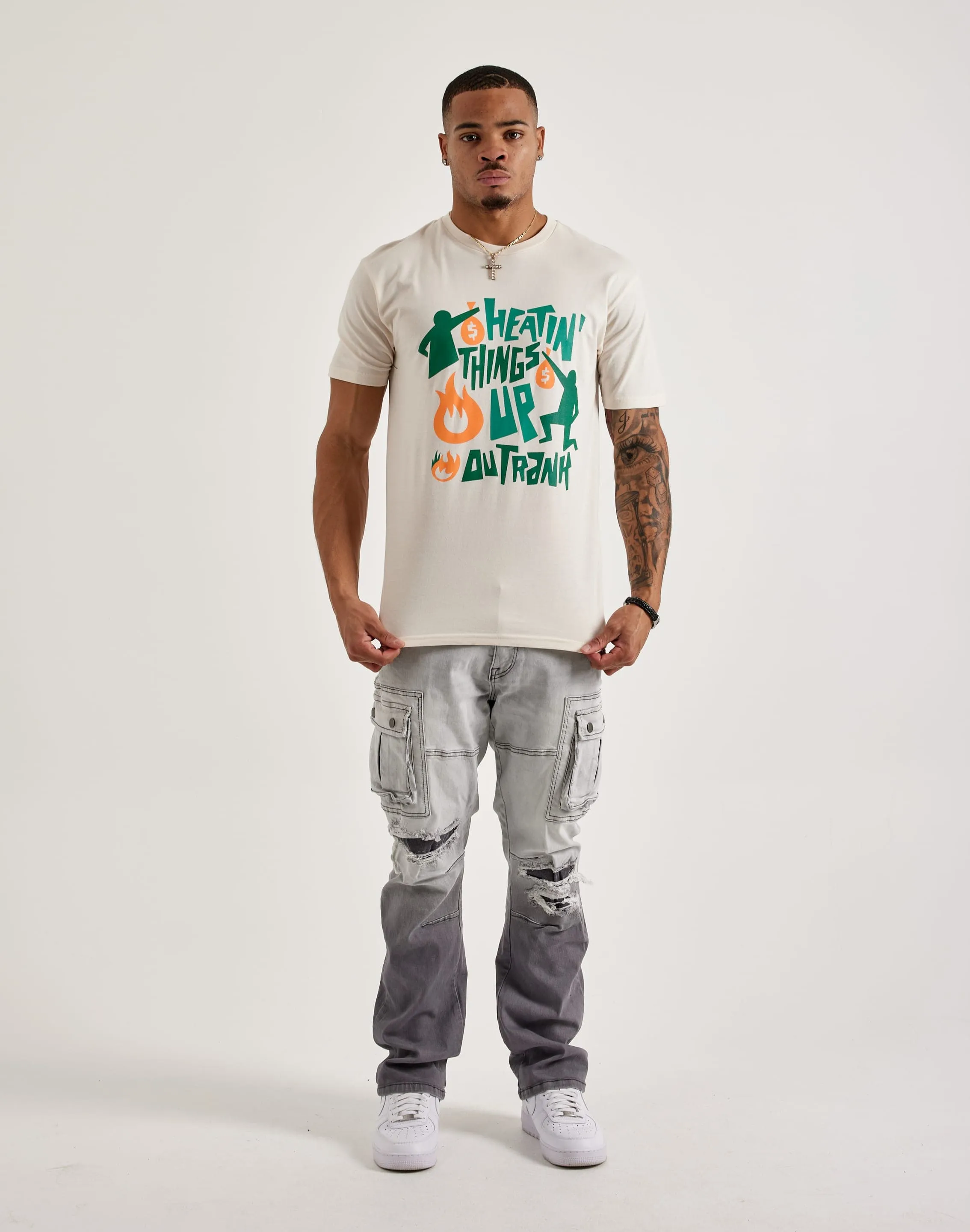 Outrank Heatin Things Up Tee