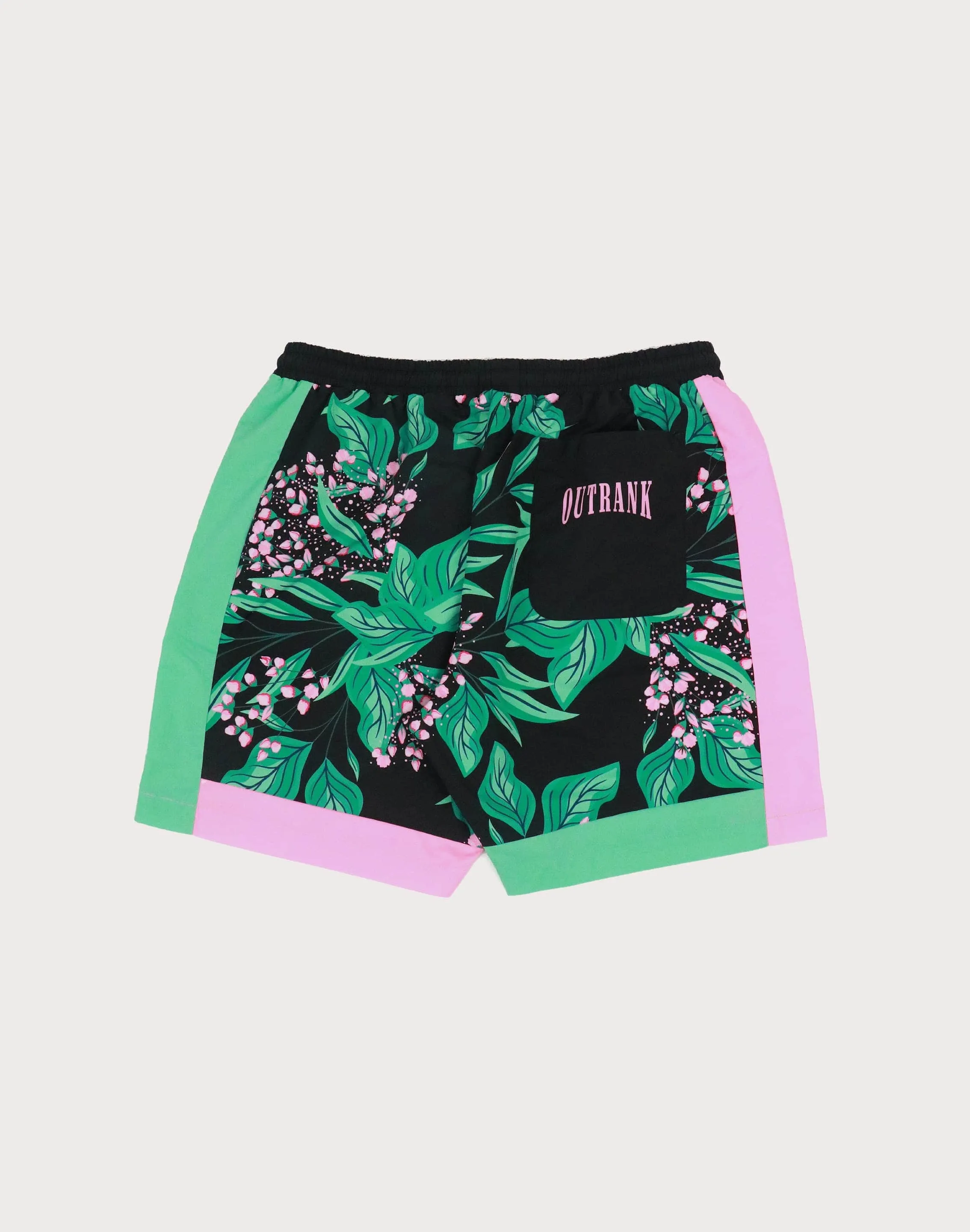 Outrank Home Grown Nylon Green Short