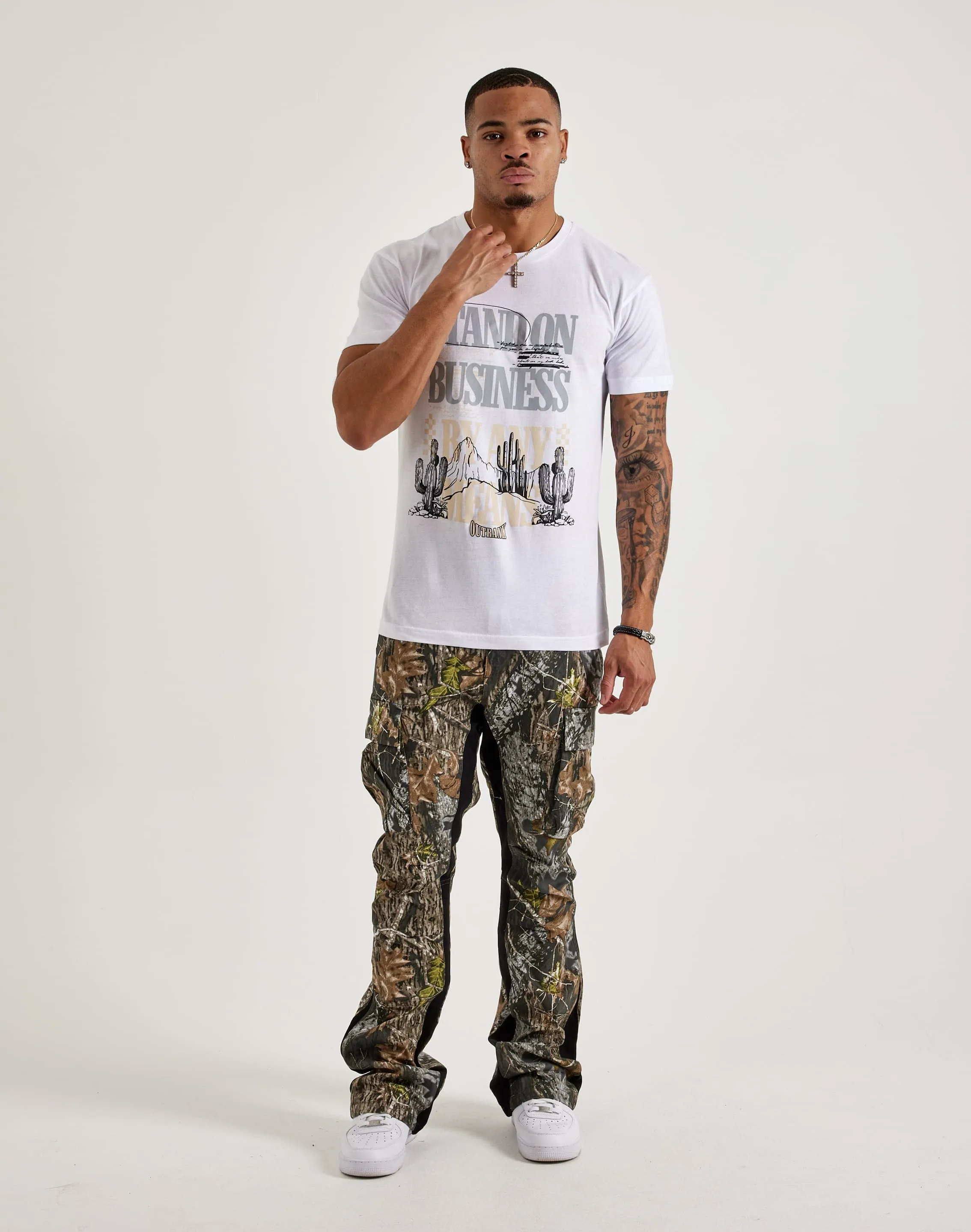 Outrank Stand On Business Tee