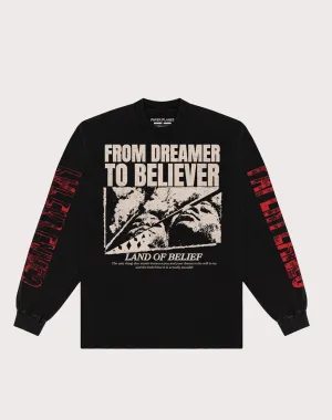Paper Planes Ip Holdings Llc Dreamer to Believer Long-Sleeve Tee