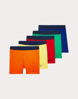 Polo Ralph Lauren 4D Flex Boxer Briefs 5-Pack