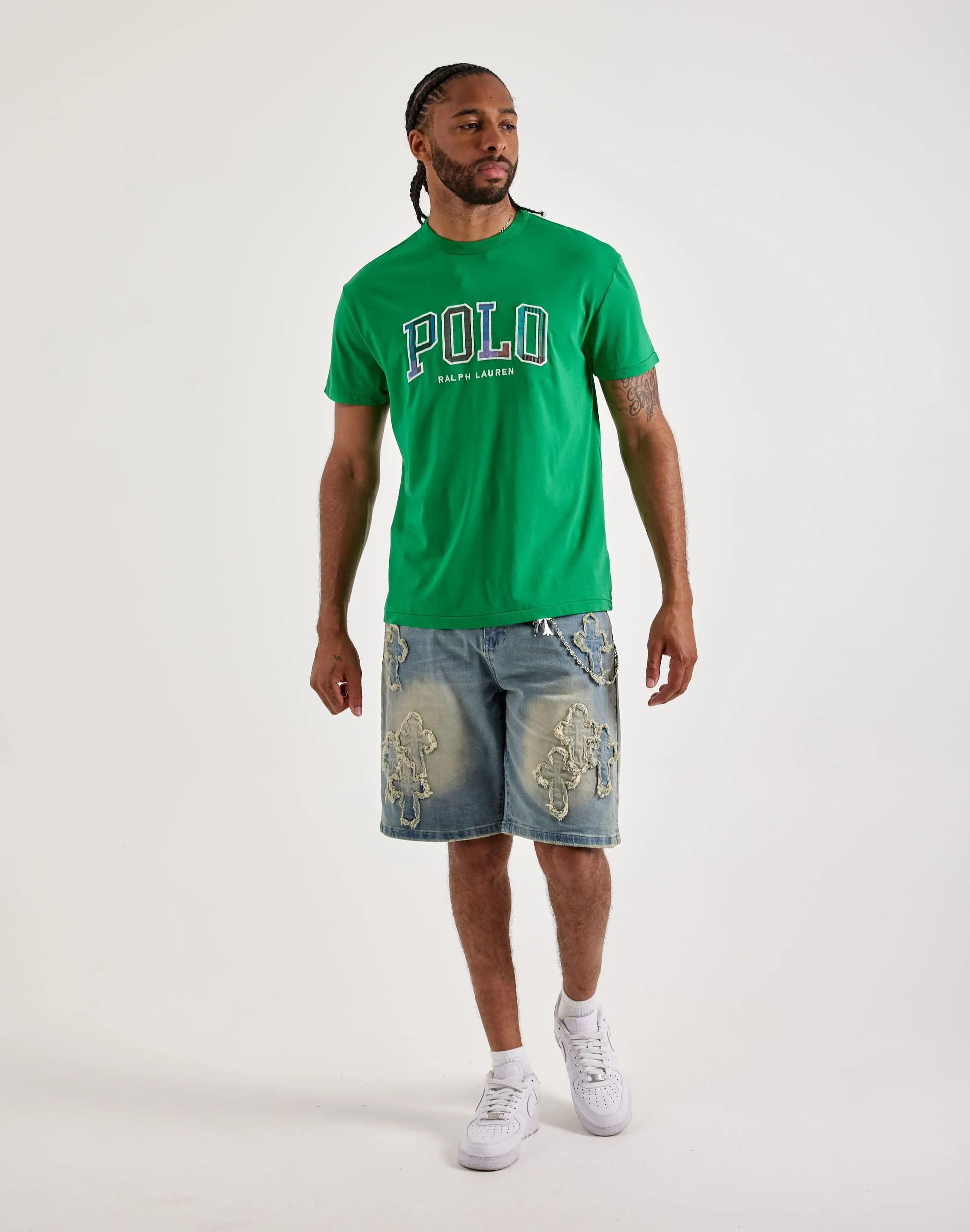Polo Ralph Lauren Plaid Short-Sleeve Tee