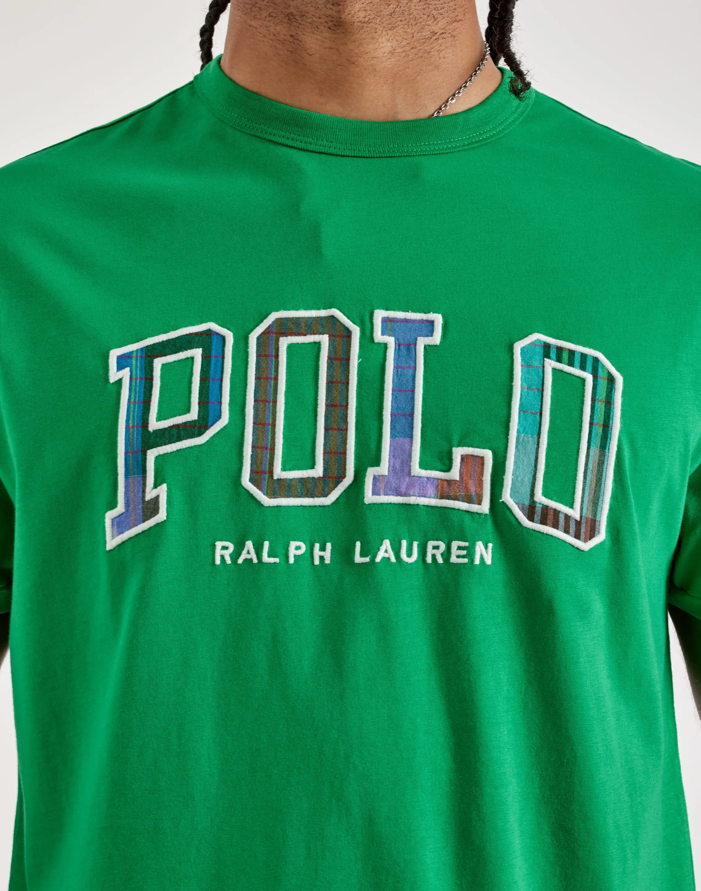 Polo Ralph Lauren Plaid Short-Sleeve Tee