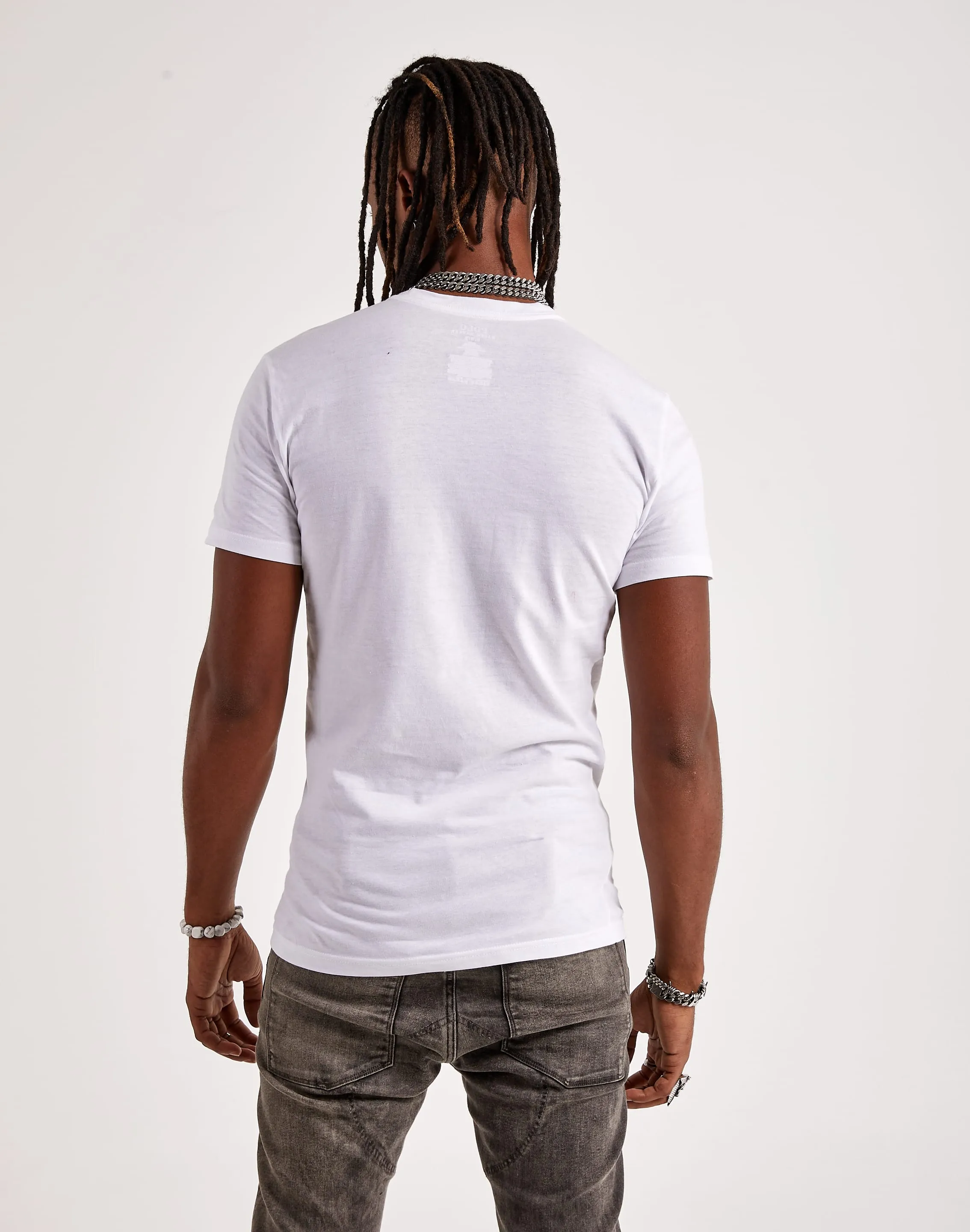 Polo Ralph Lauren Slim Fit Cotton V-Neck Tee 3-Pack