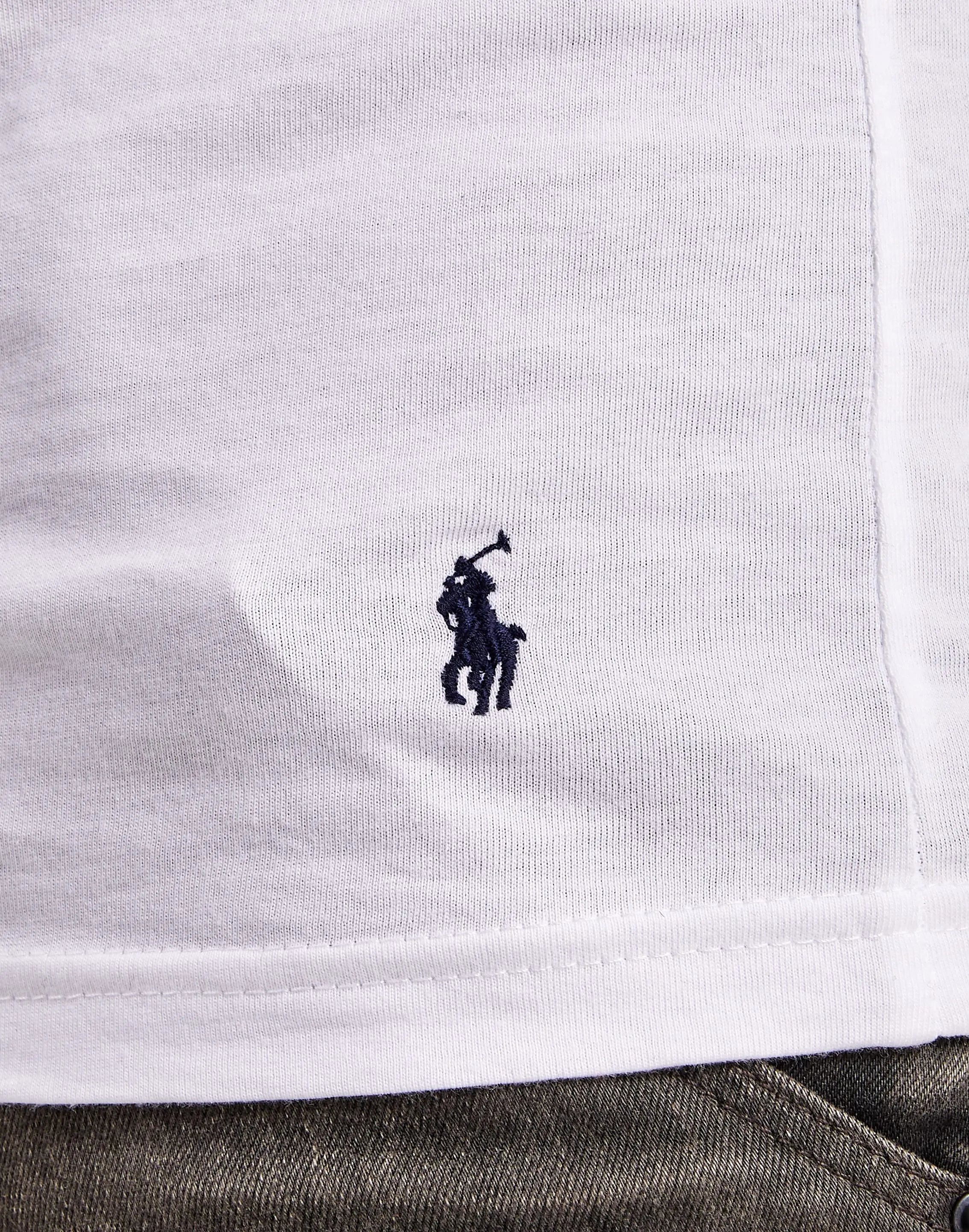 Polo Ralph Lauren Slim Fit Cotton V-Neck Tee 3-Pack