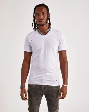 Polo Ralph Lauren Slim Fit Cotton V-Neck Tee 3-Pack