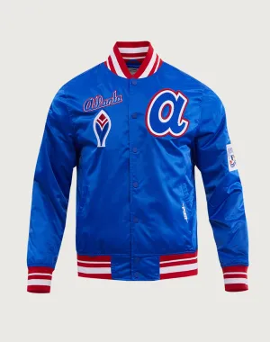 Pro Standard Atlanta Braves Retro Classic Rib Satin Jacket